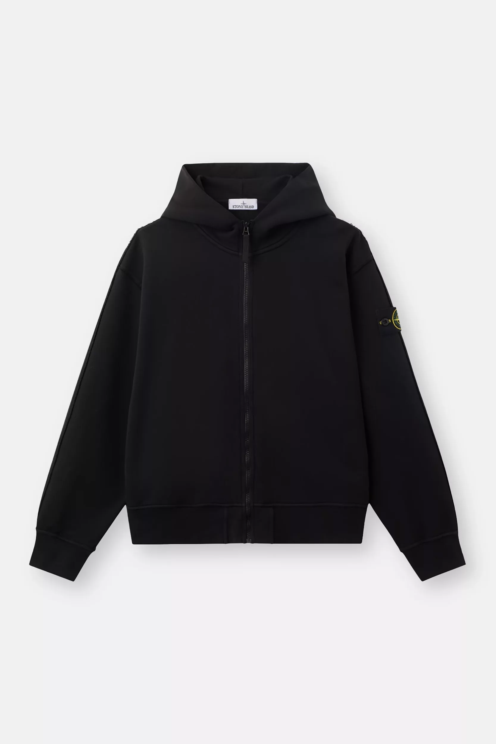 SWEAT STONE ISLAND NOIR 6100039-V0029