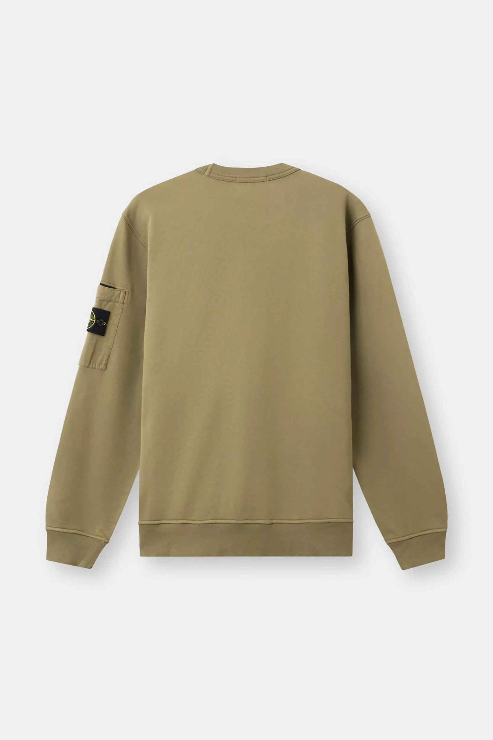 SWEAT STONE ISLAND KAKI 6100019-V005G