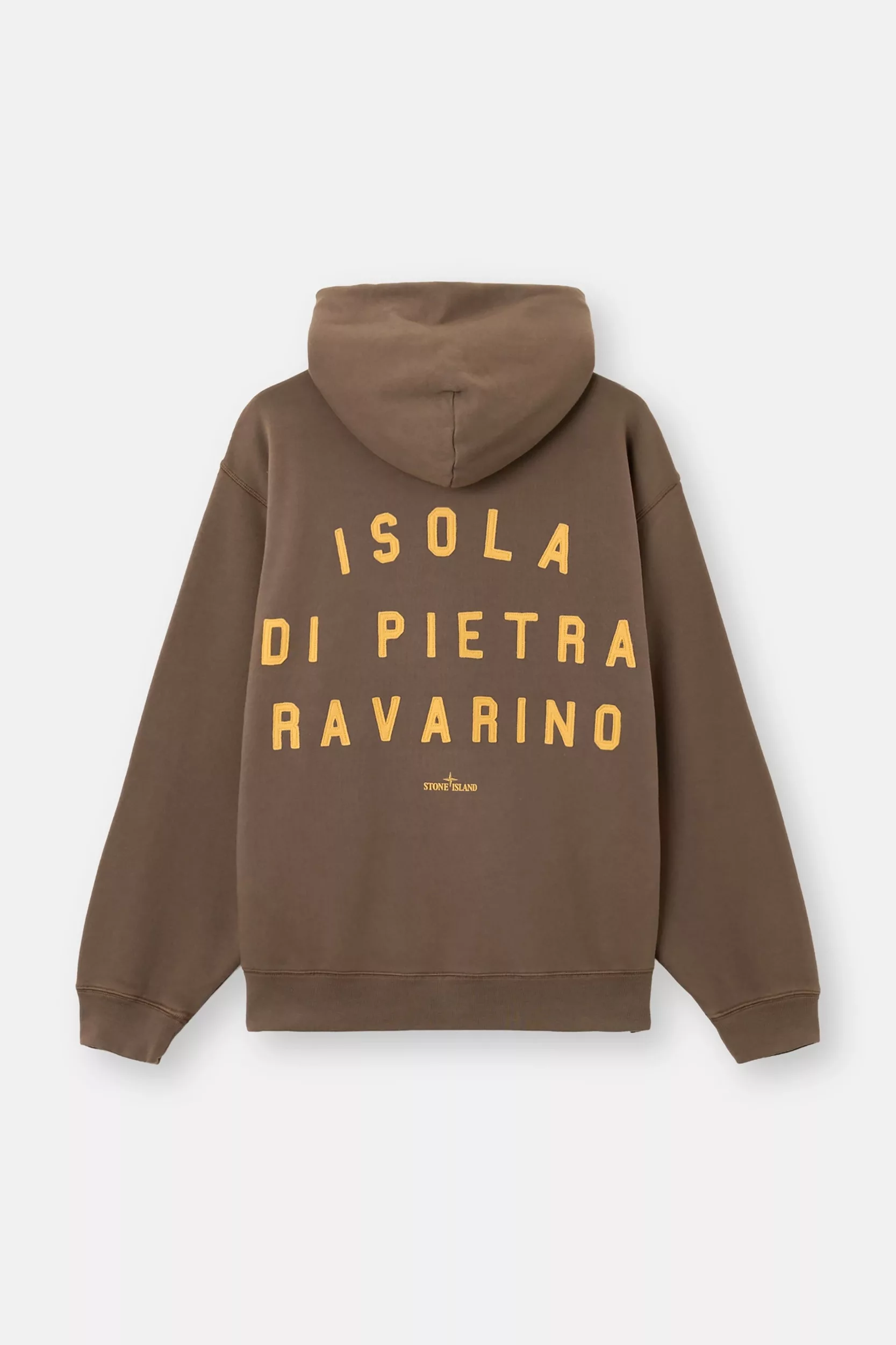 SWEAT STONE ISLAND MARRON 6100002-V007C