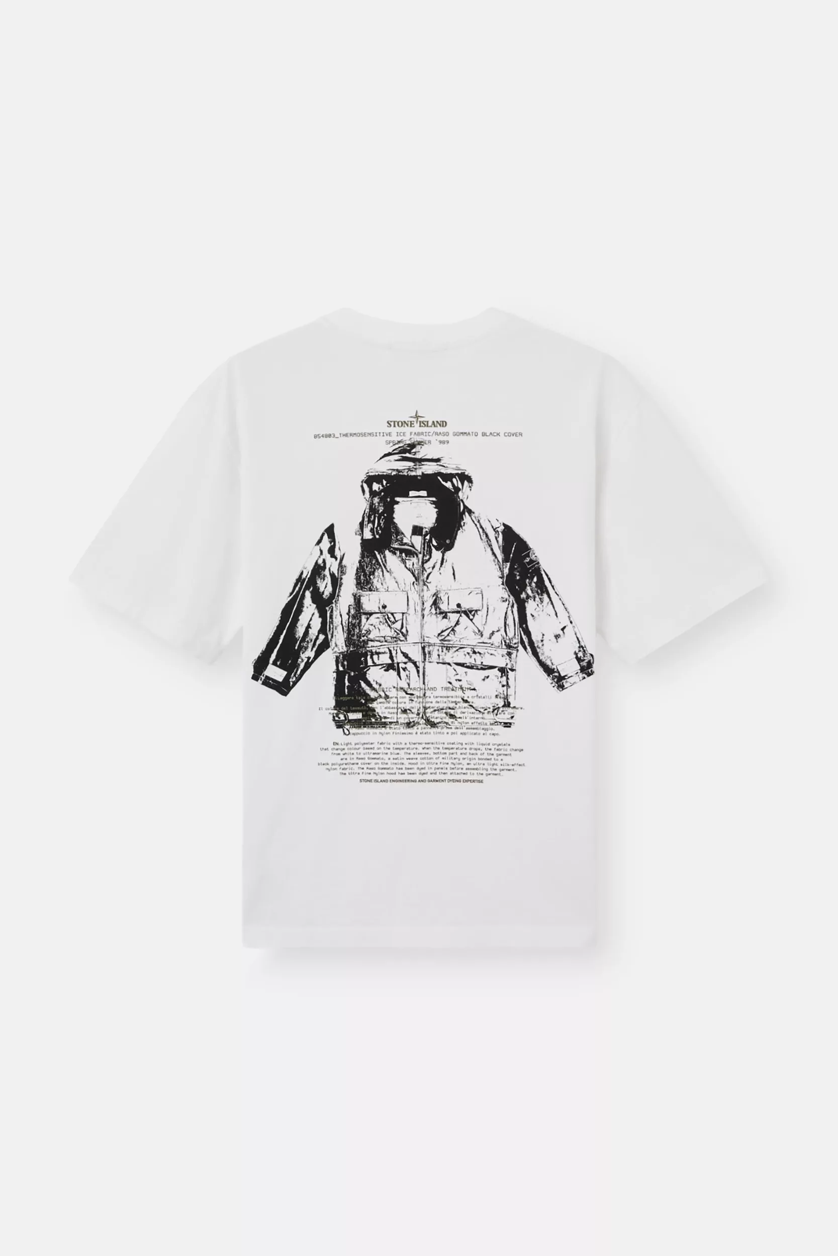 TEE-SHIRT STONE ISLAND BLANC 2100023-V0001