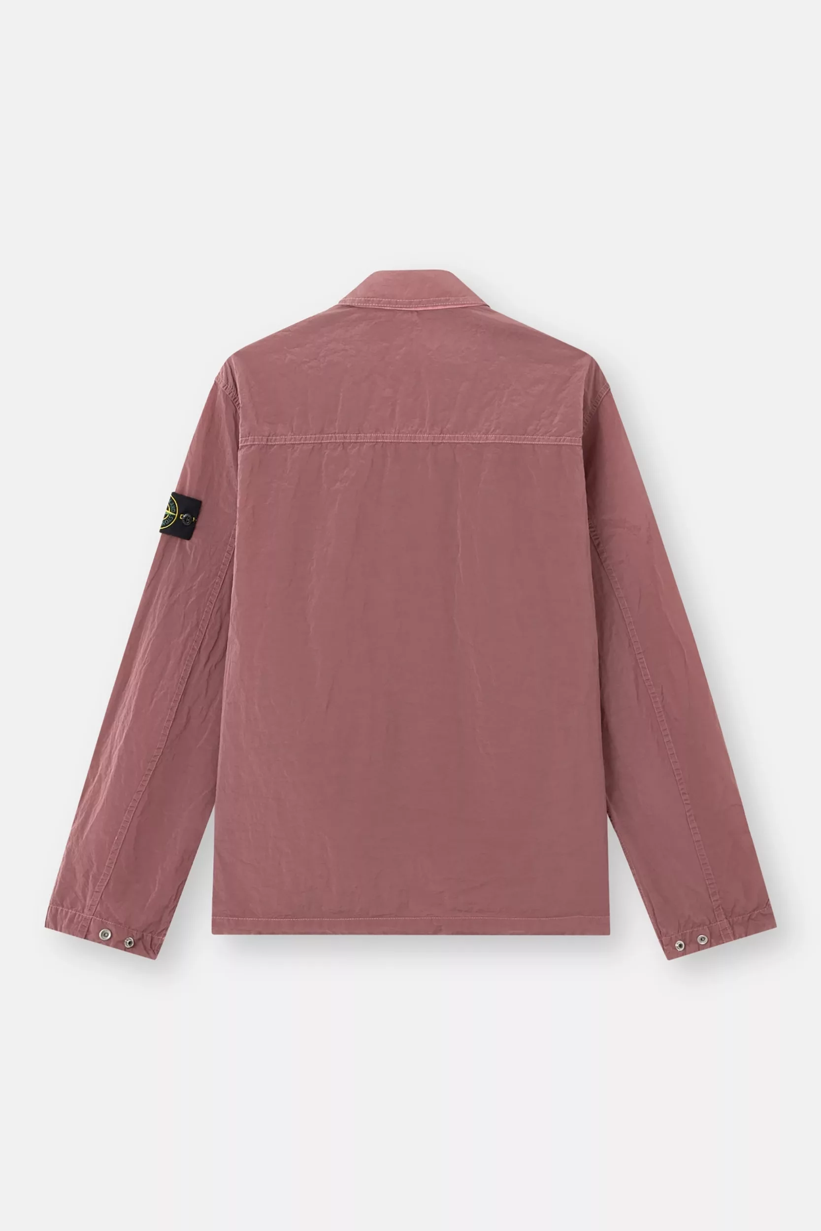 SURCHEMISE STONE ISLAND EN NYLON METAL VIEUX ROSE 1200038-V008G