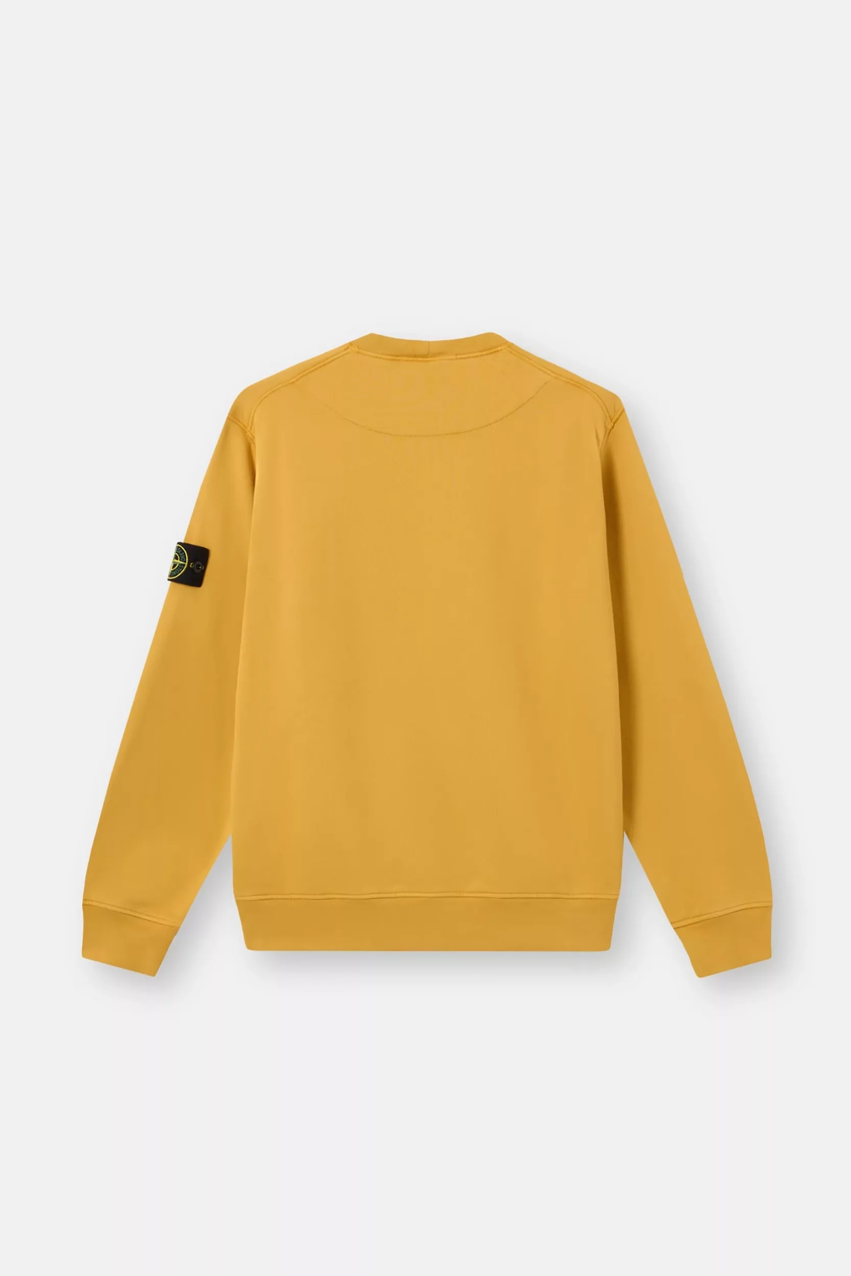 SWEAT STONE ISLAND JAUNE 6100060-V0034