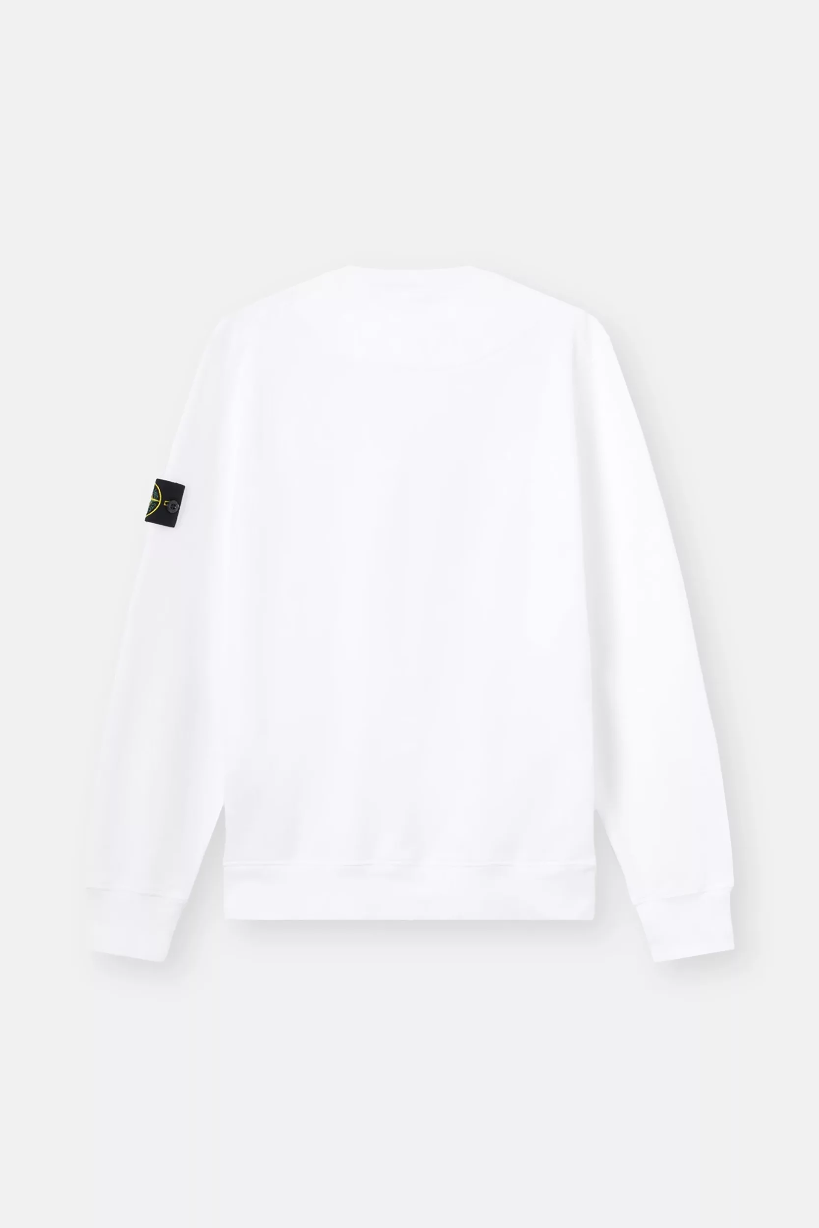 SWEAT STONE ISLAND BLANC 6100060-V0001