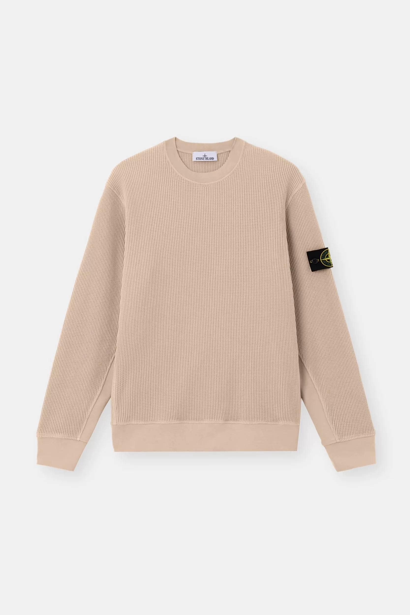 SWEAT STONE ISLAND BEIGE 6100056-V009A
