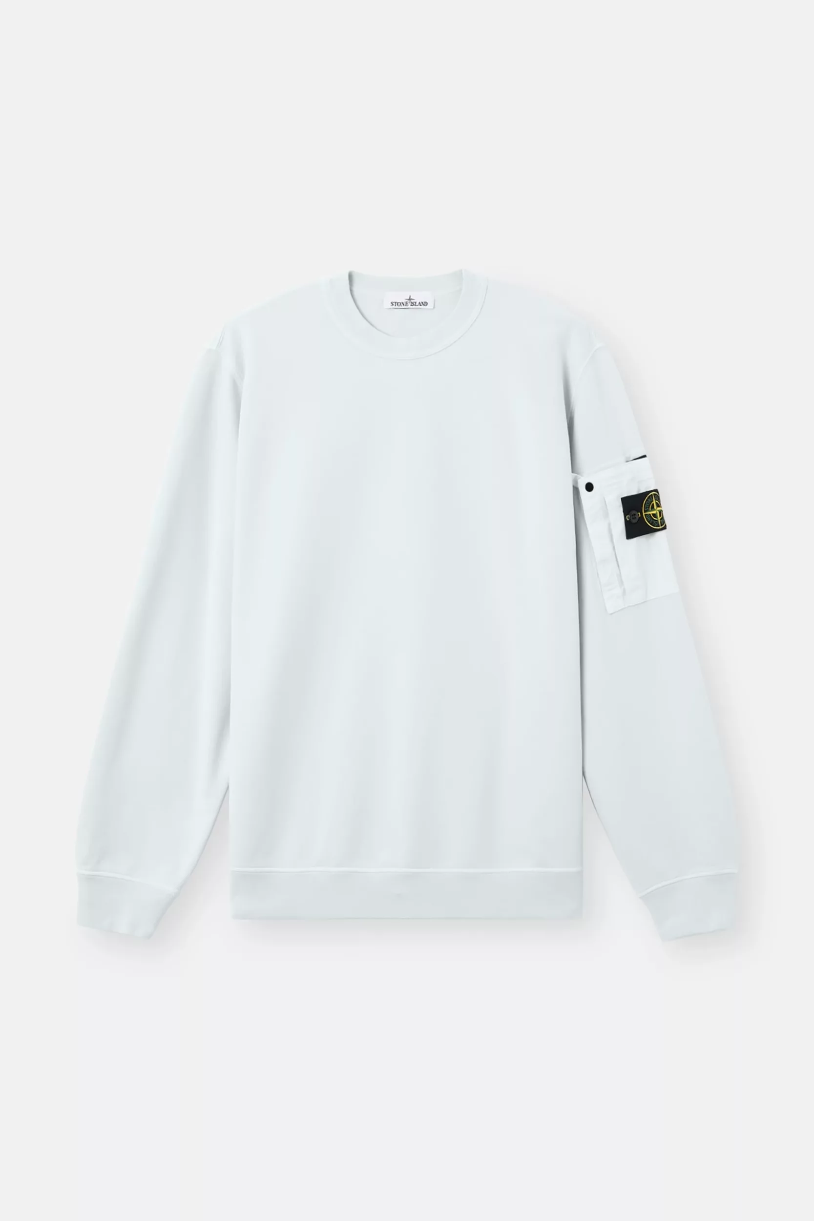 SWEAT STONE ISLAND BLEU CIEL 6100019-V0041