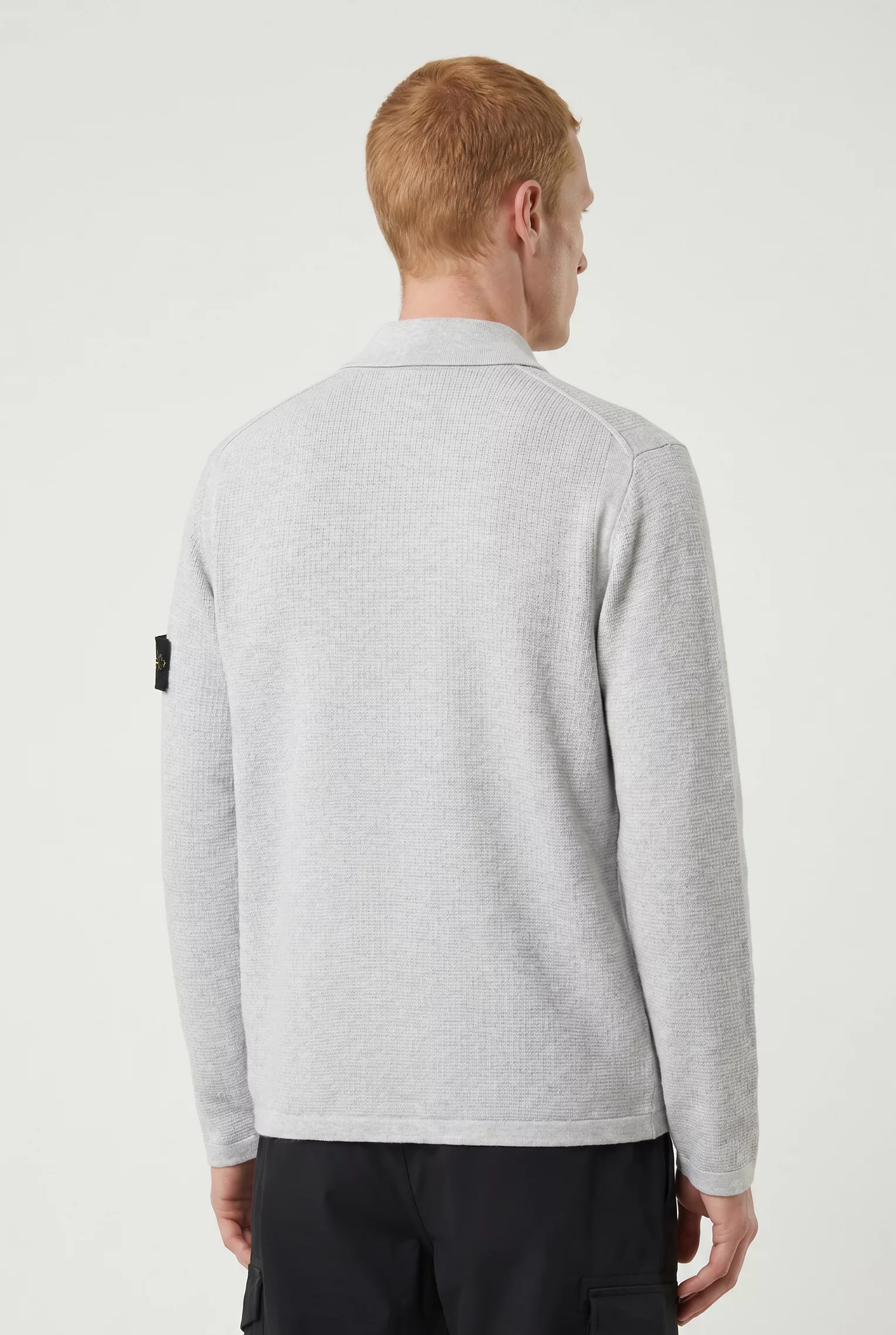 POLO STONE ISLAND GRIS 5100024-V0M61