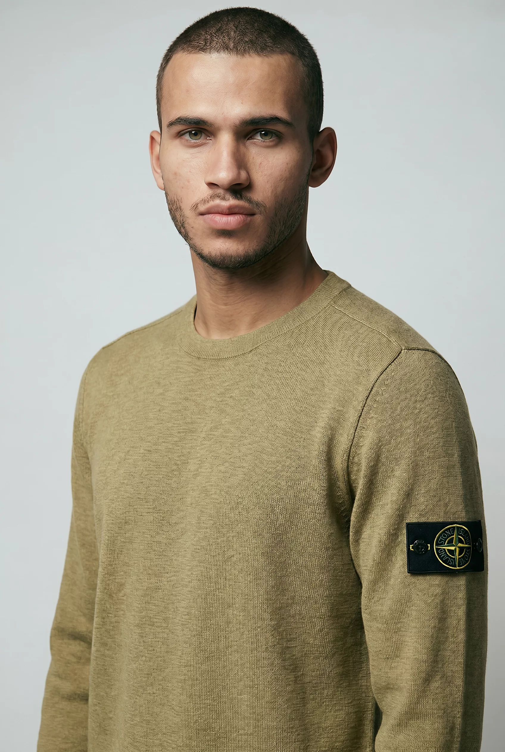 PULL STONE ISLAND KAKI 5100052-V005G
