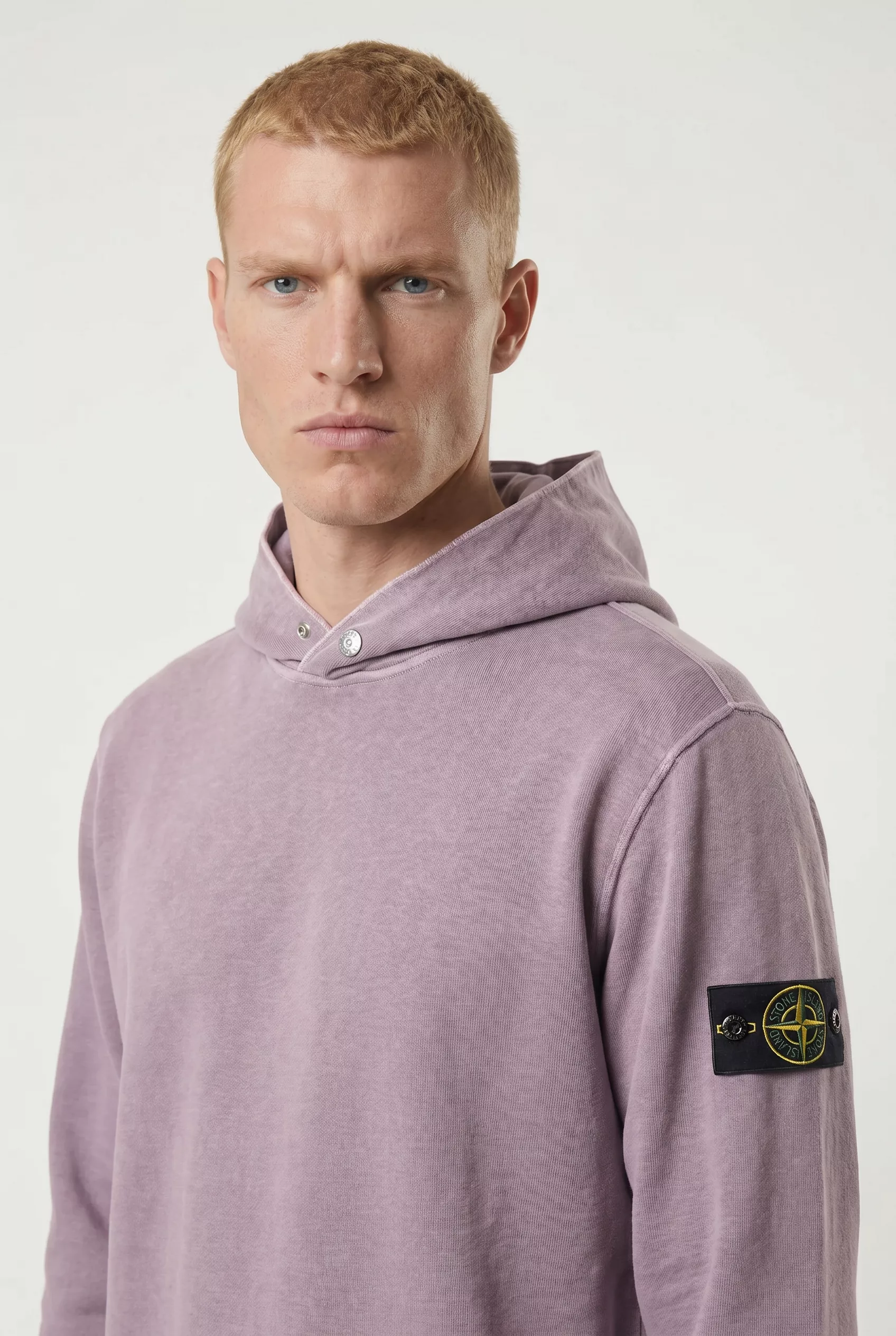 SWEAT STONE ISLAND MAUVE 6100031-V018F