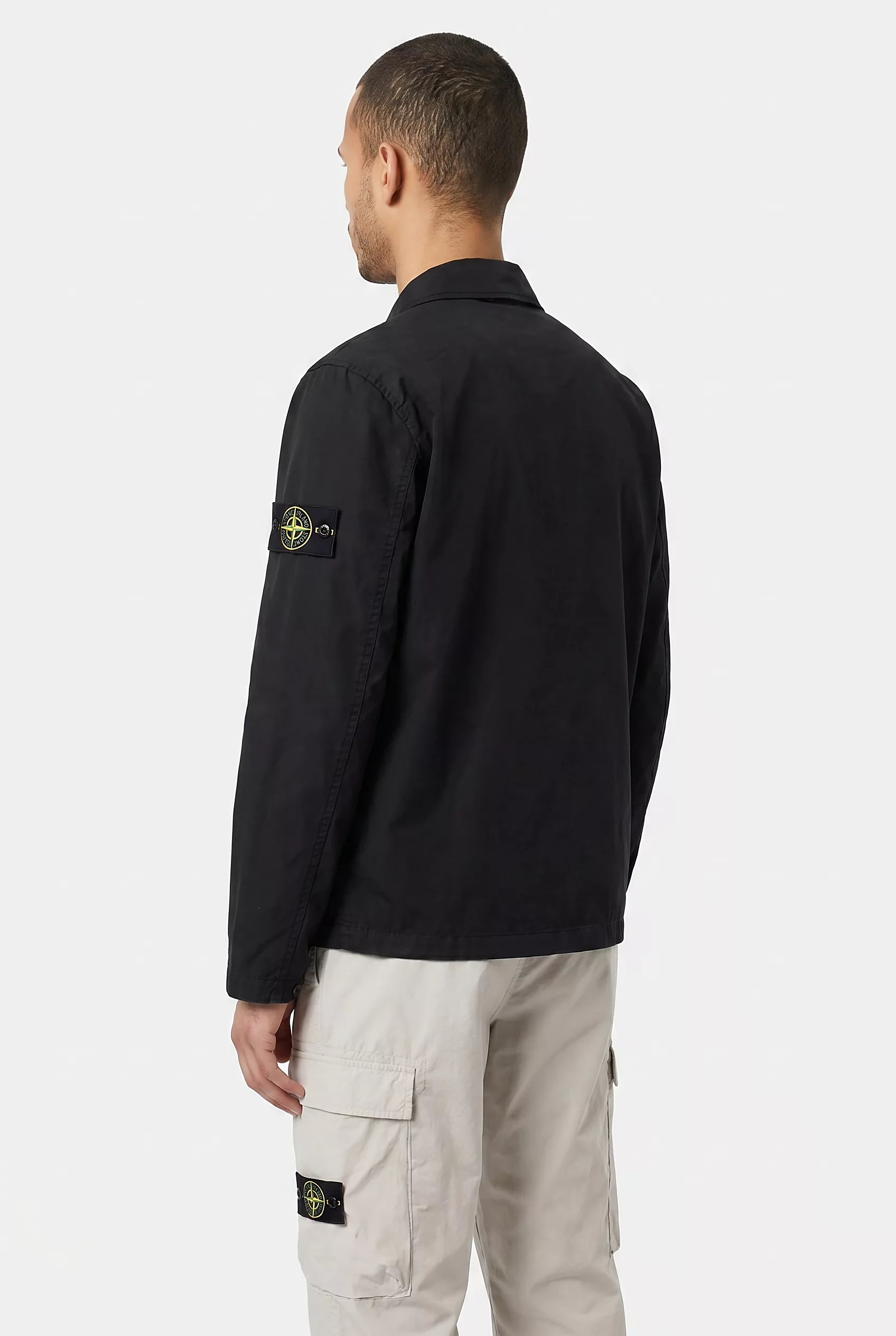 SURCHEMISE STONE ISLAND NOIRE 1200013-V0029