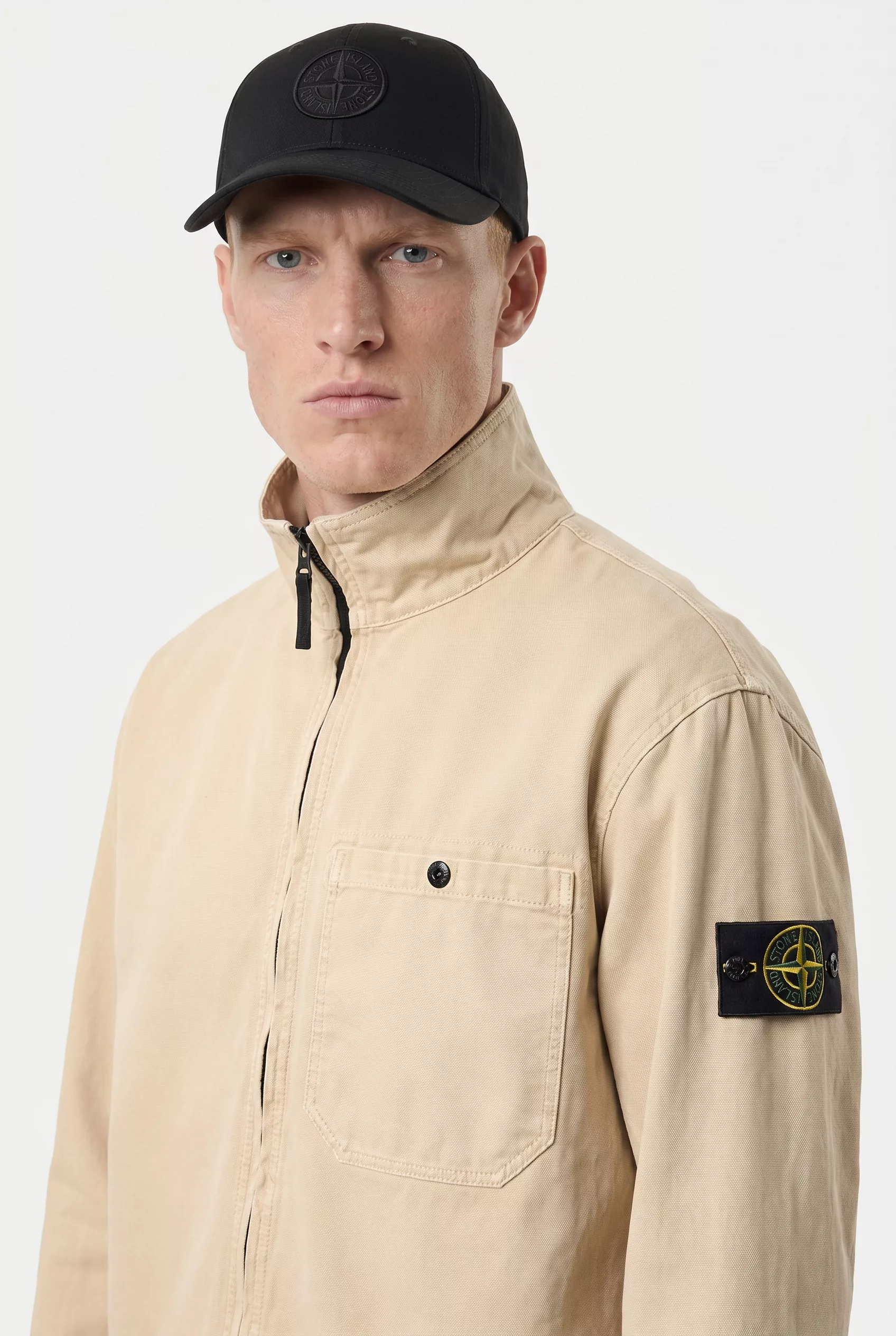 SURCHEMISE STONE ISLAND BEIGE 1200014-V019A