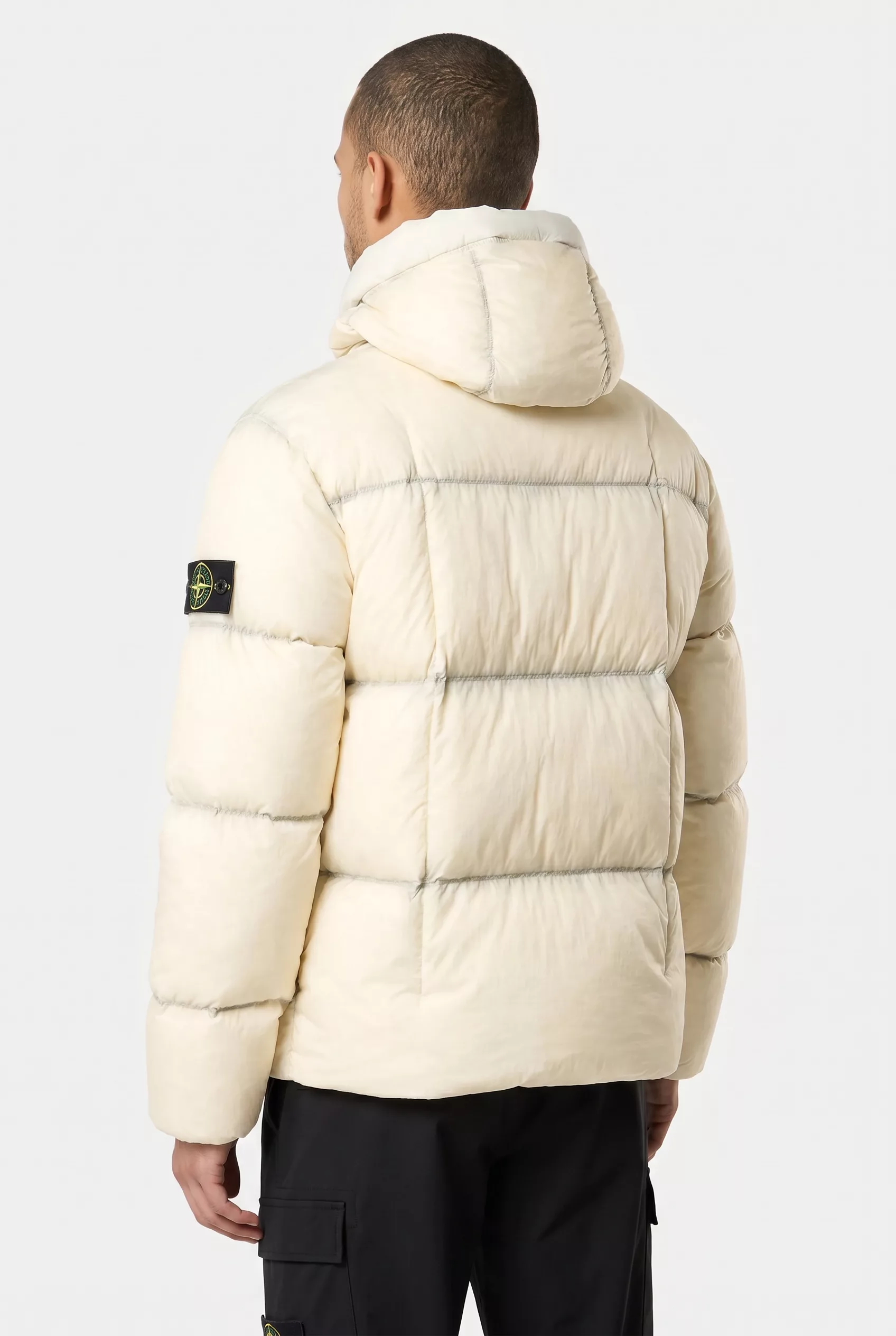 VESTE STONE ISLAND ECRUE 4100016-V0093