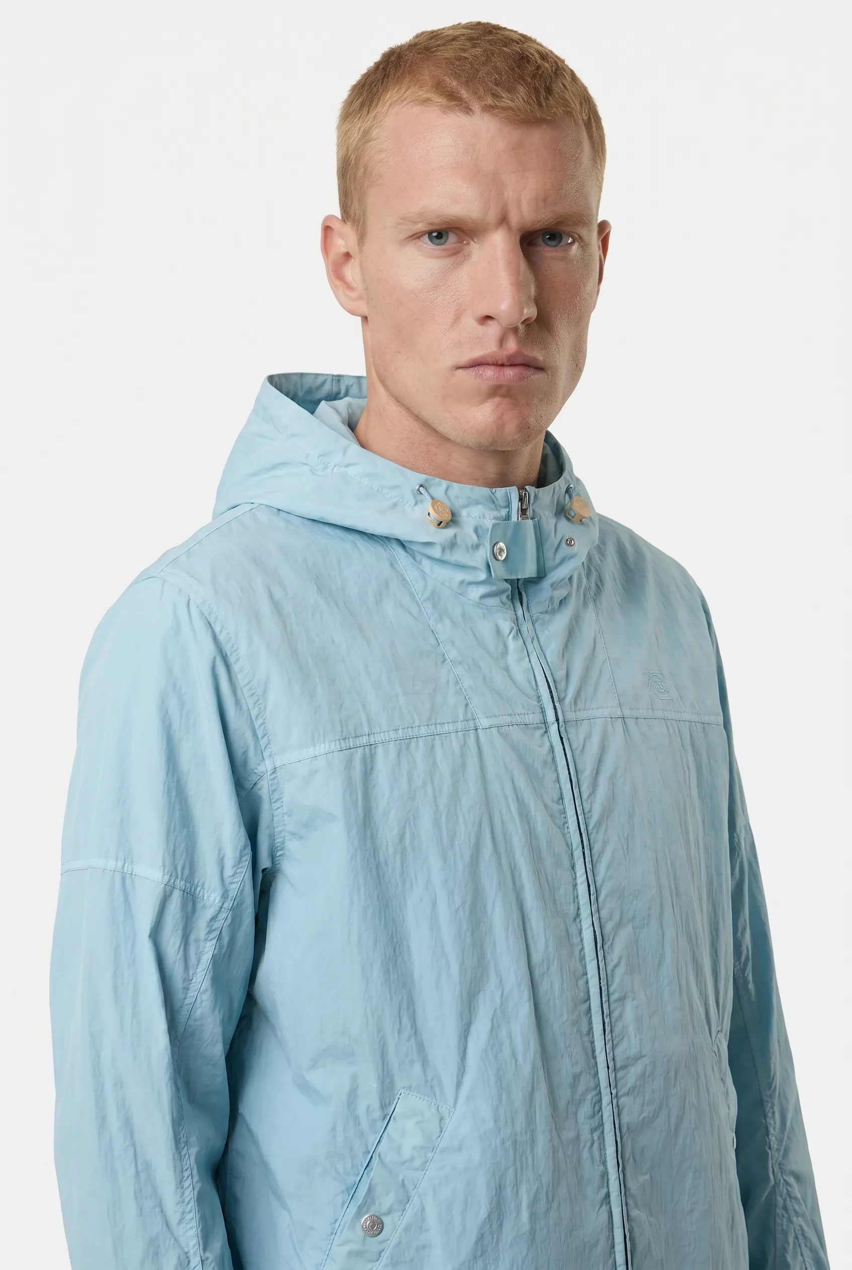 BLOUSON STONE ISLAND BLEU CIEL 4100073-V004A
