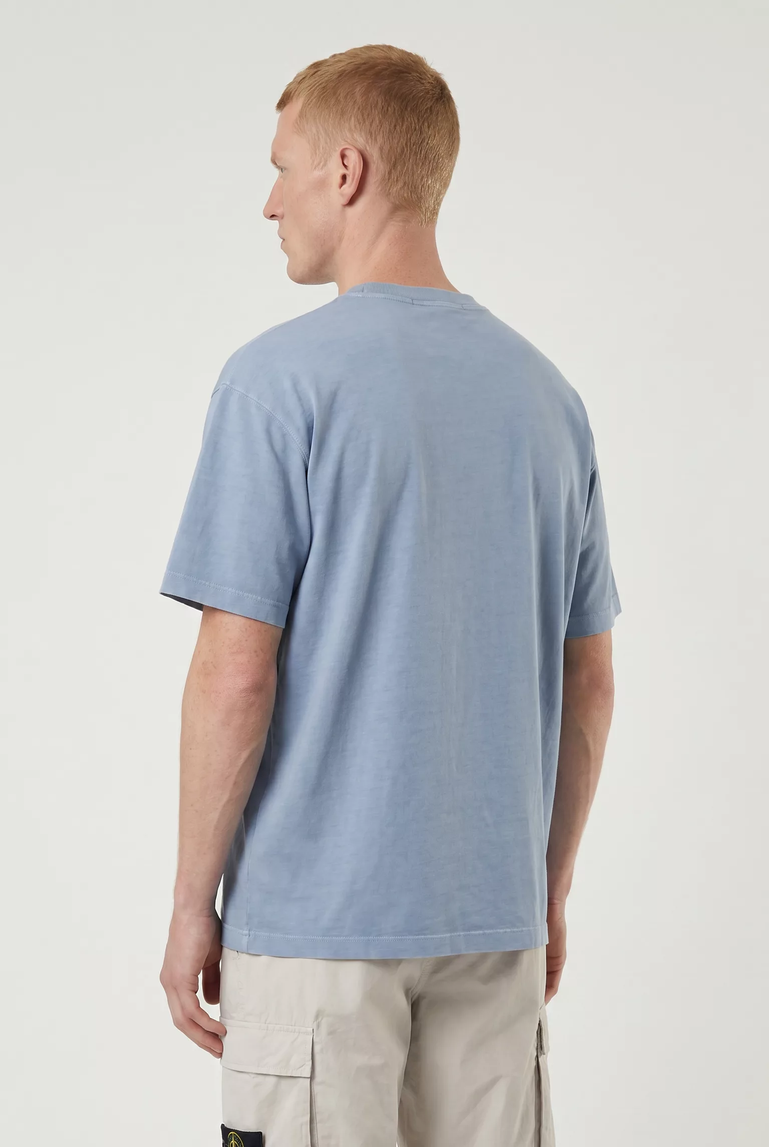 TEE-SHIRT STONE ISLAND BLEU 2100030-V0024