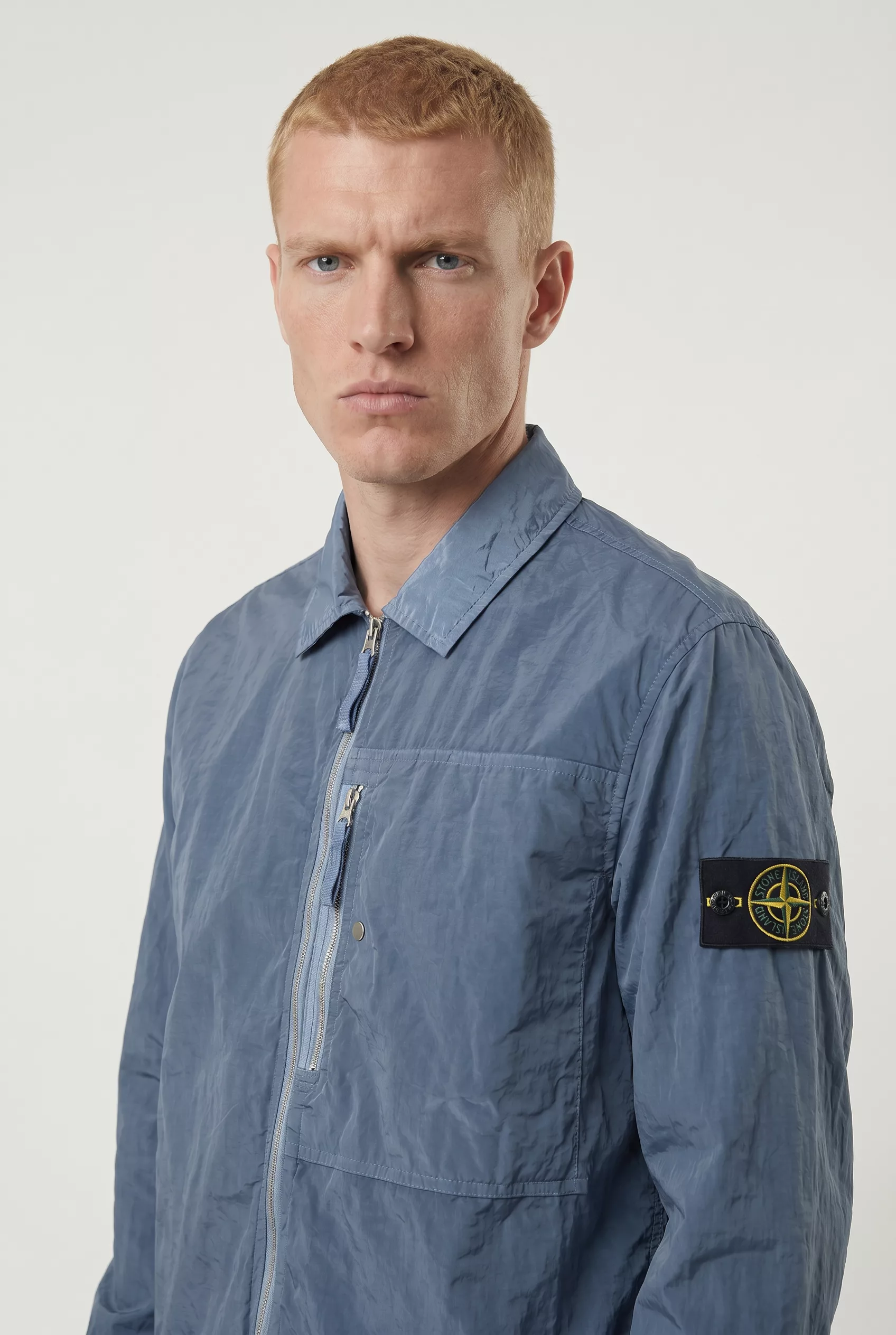 BLOUSON STONE ISLAND BLEU 1200038-V0024