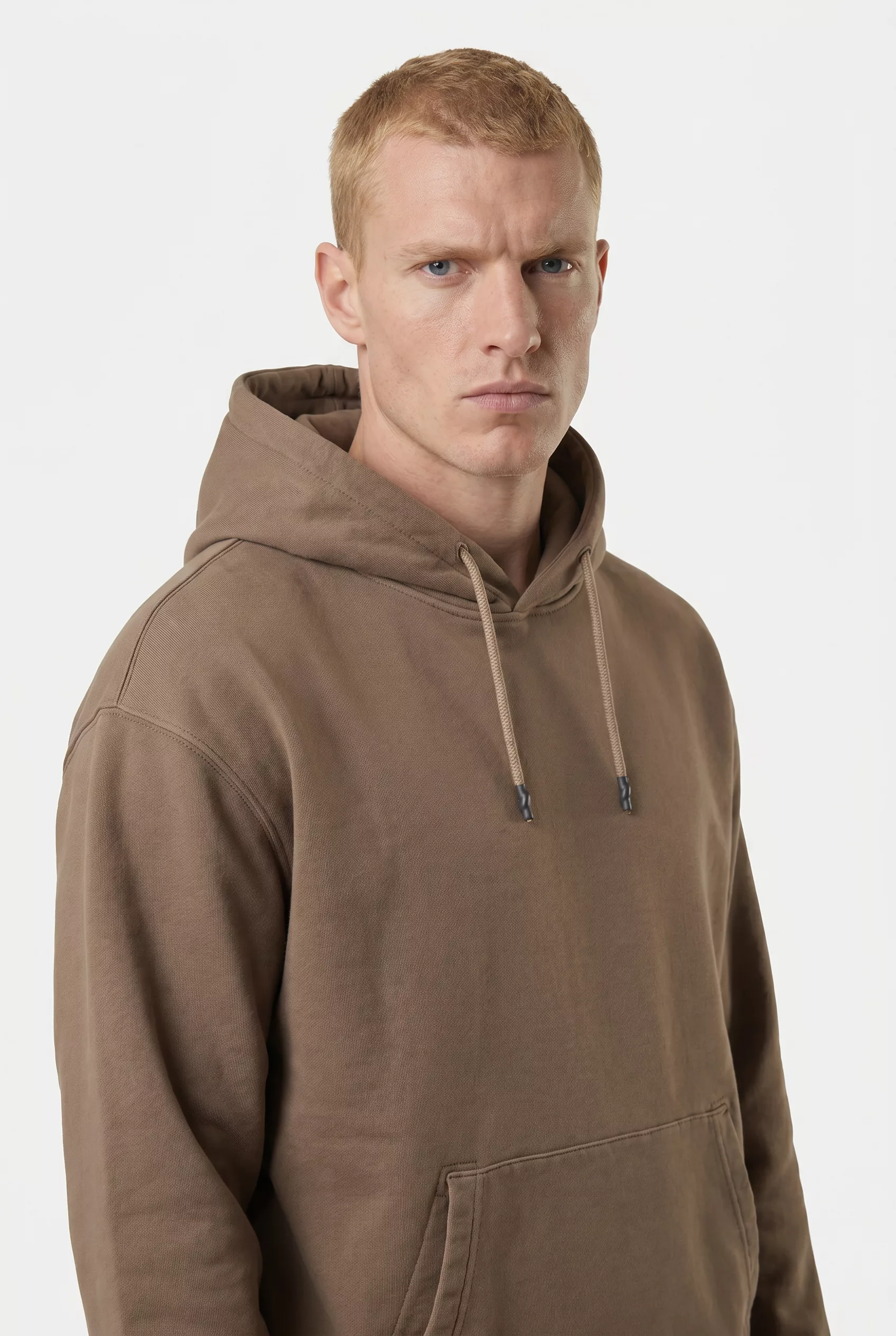 SWEAT STONE ISLAND MARRON 6100002-V007C