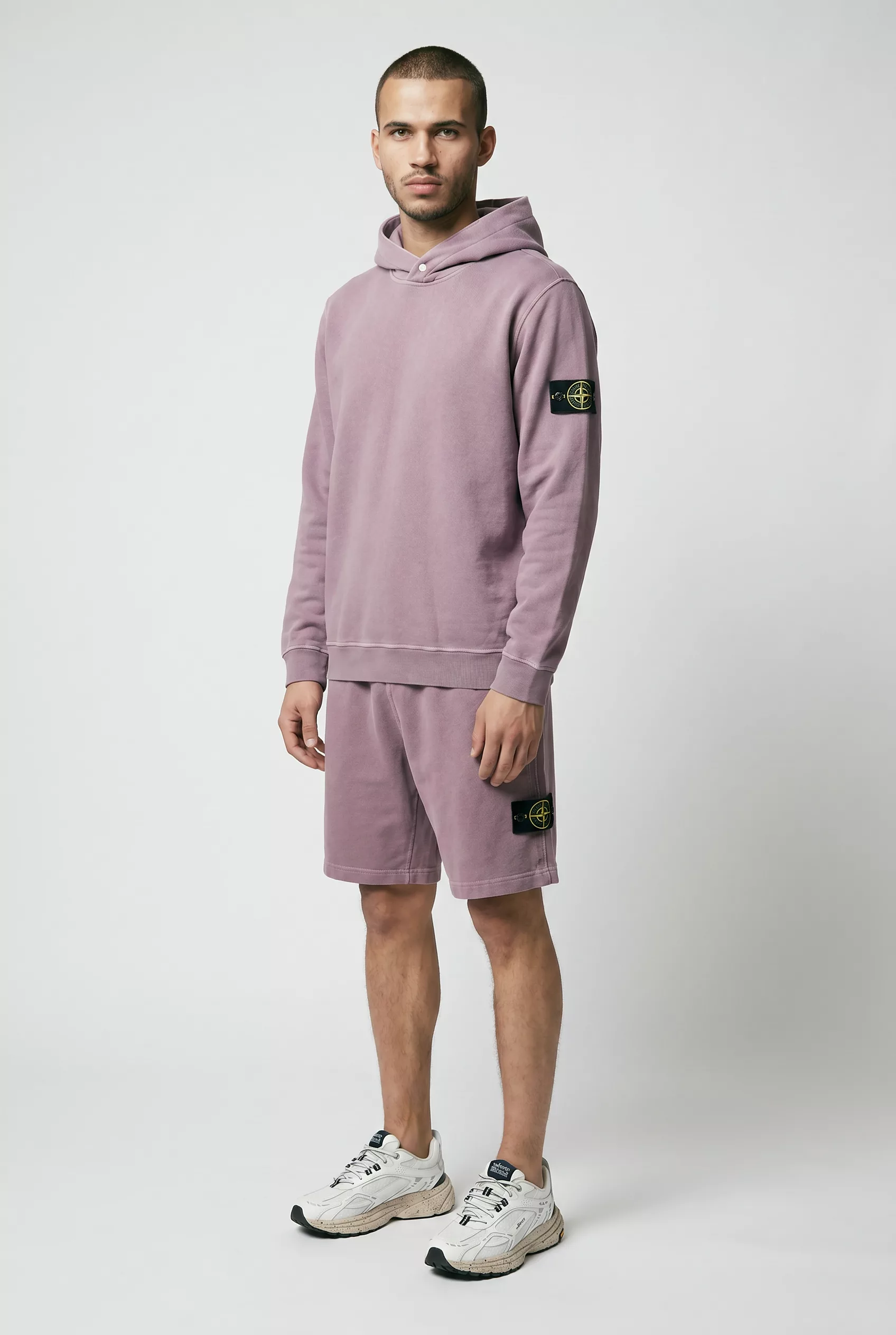 SHORT STONE ISLAND GRIS 6200014-V018F