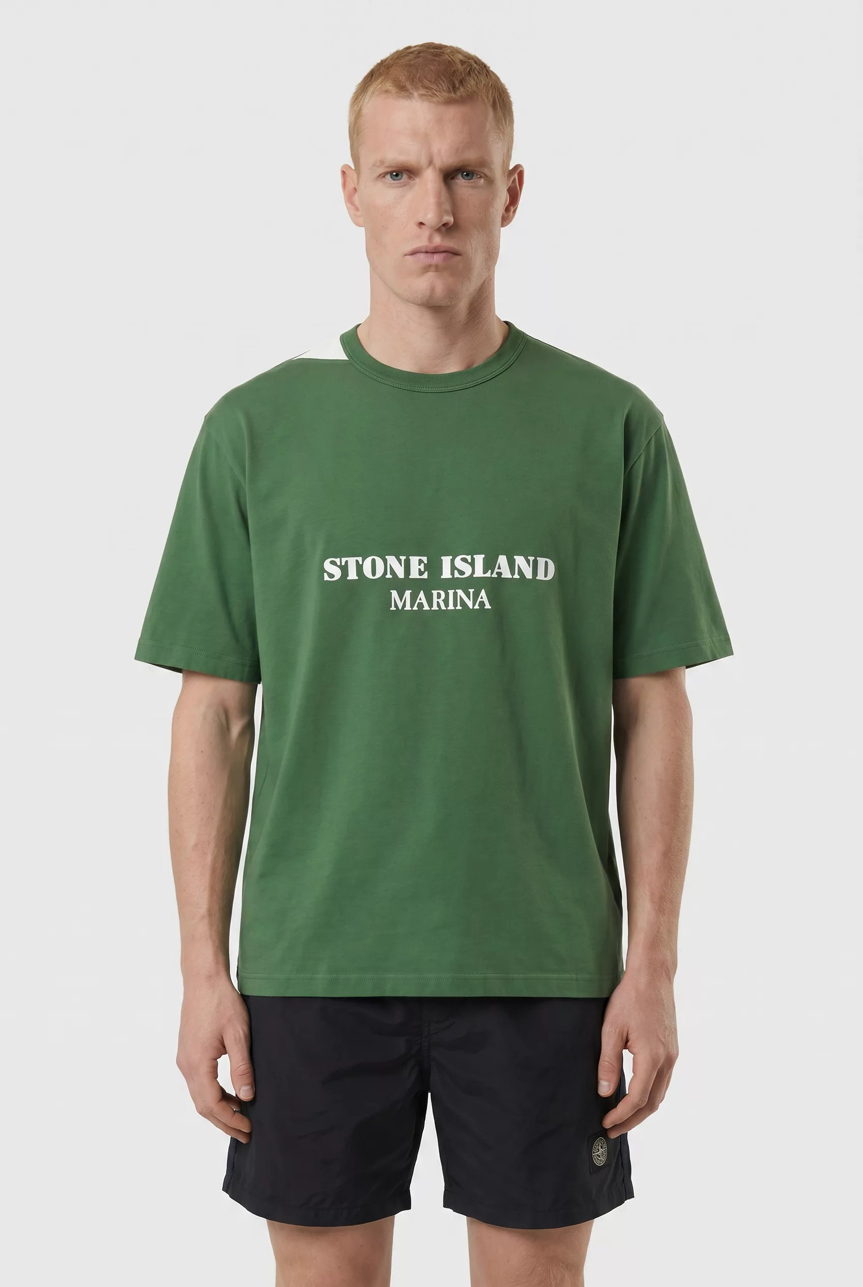 SHORT STONE ISLAND KAKI 2100017-V005I