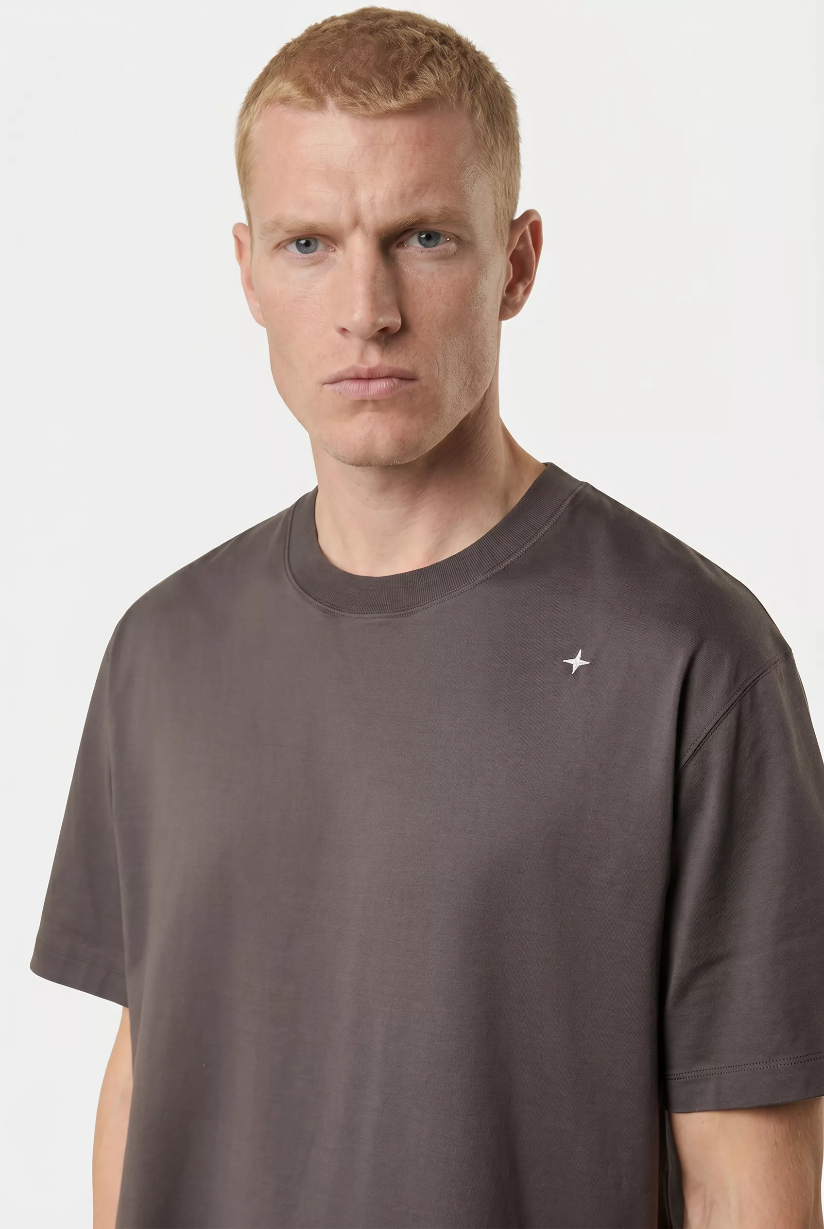 TEE-SHIRT STONE ISLAND ANTHRACITE 2100010-V0065