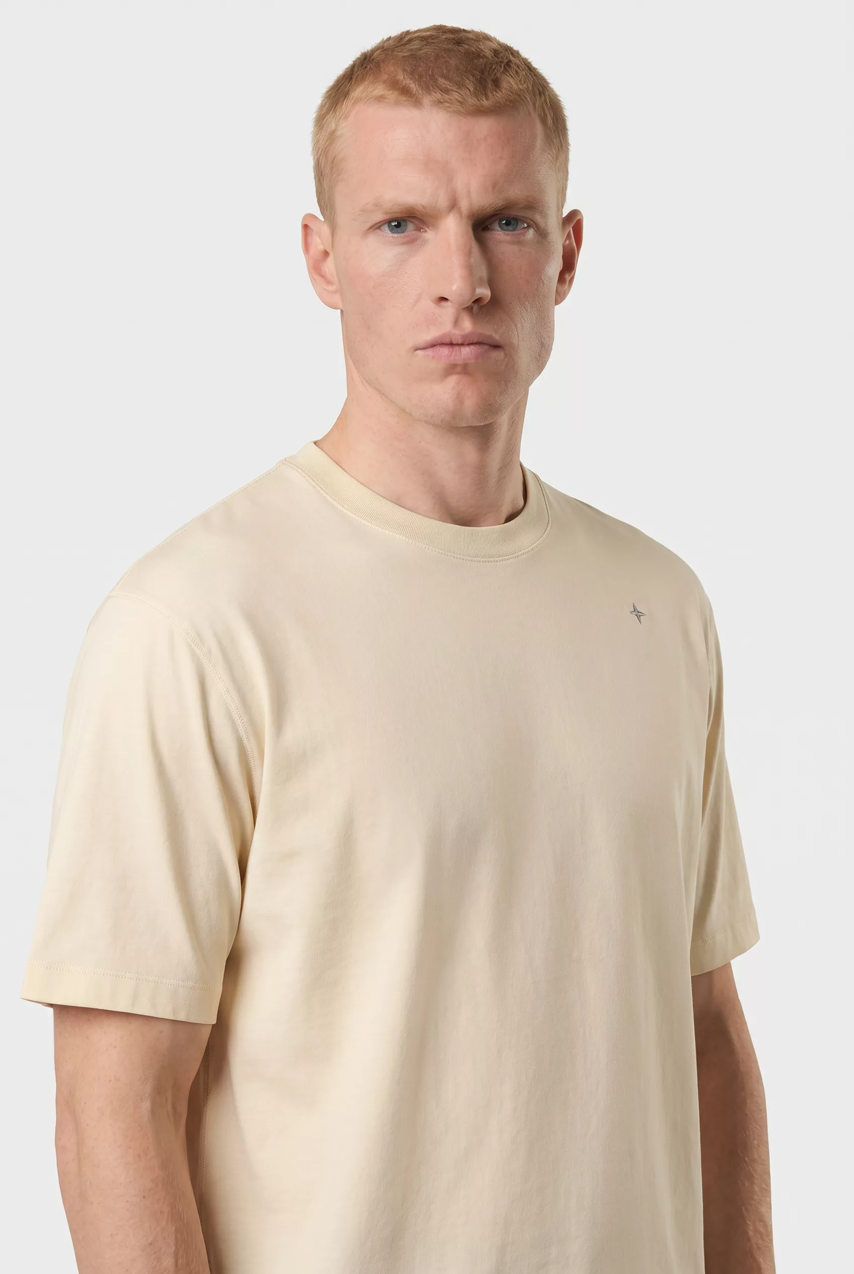 TEE-SHIRT STONE ISLAND BEIGE 2100010-V009B