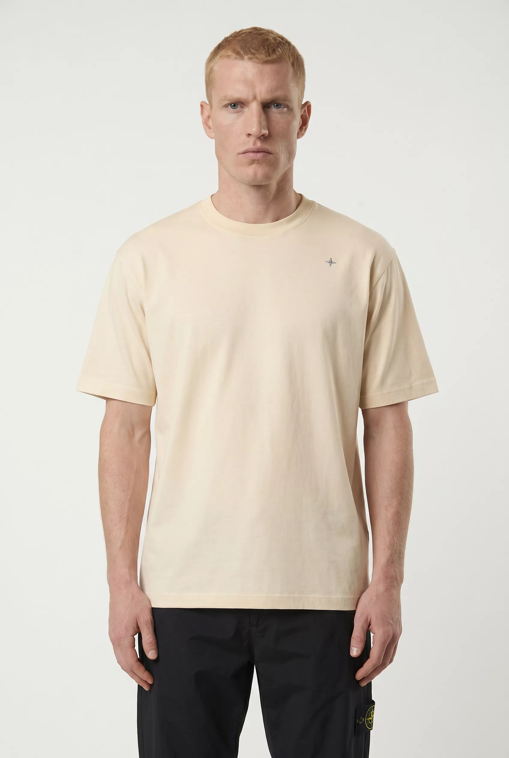 TEE-SHIRT STONE ISLAND BEIGE 2100010-V009B