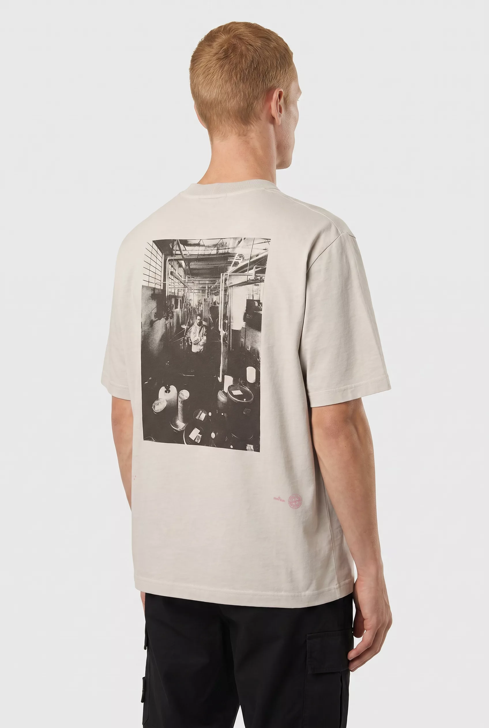 TEE-SHIRT STONE ISLAND GRIS 2100001-V0061