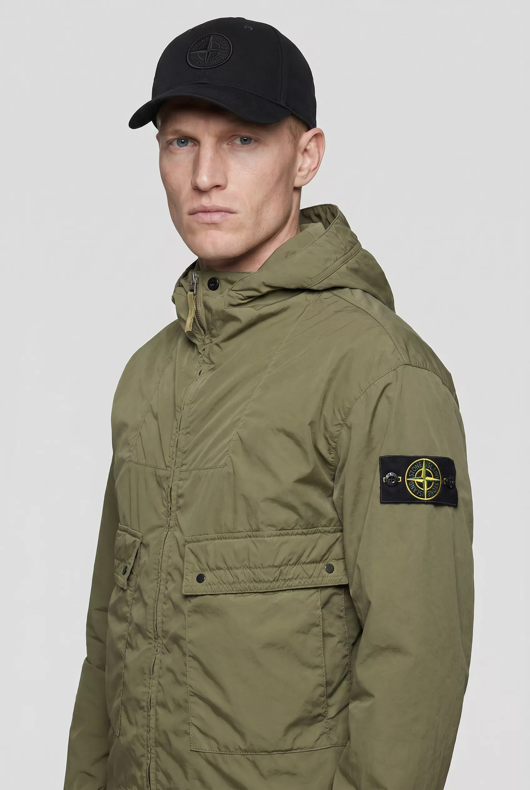 BLOUSON STONE ISLAND KAKI 4100052-V005G
