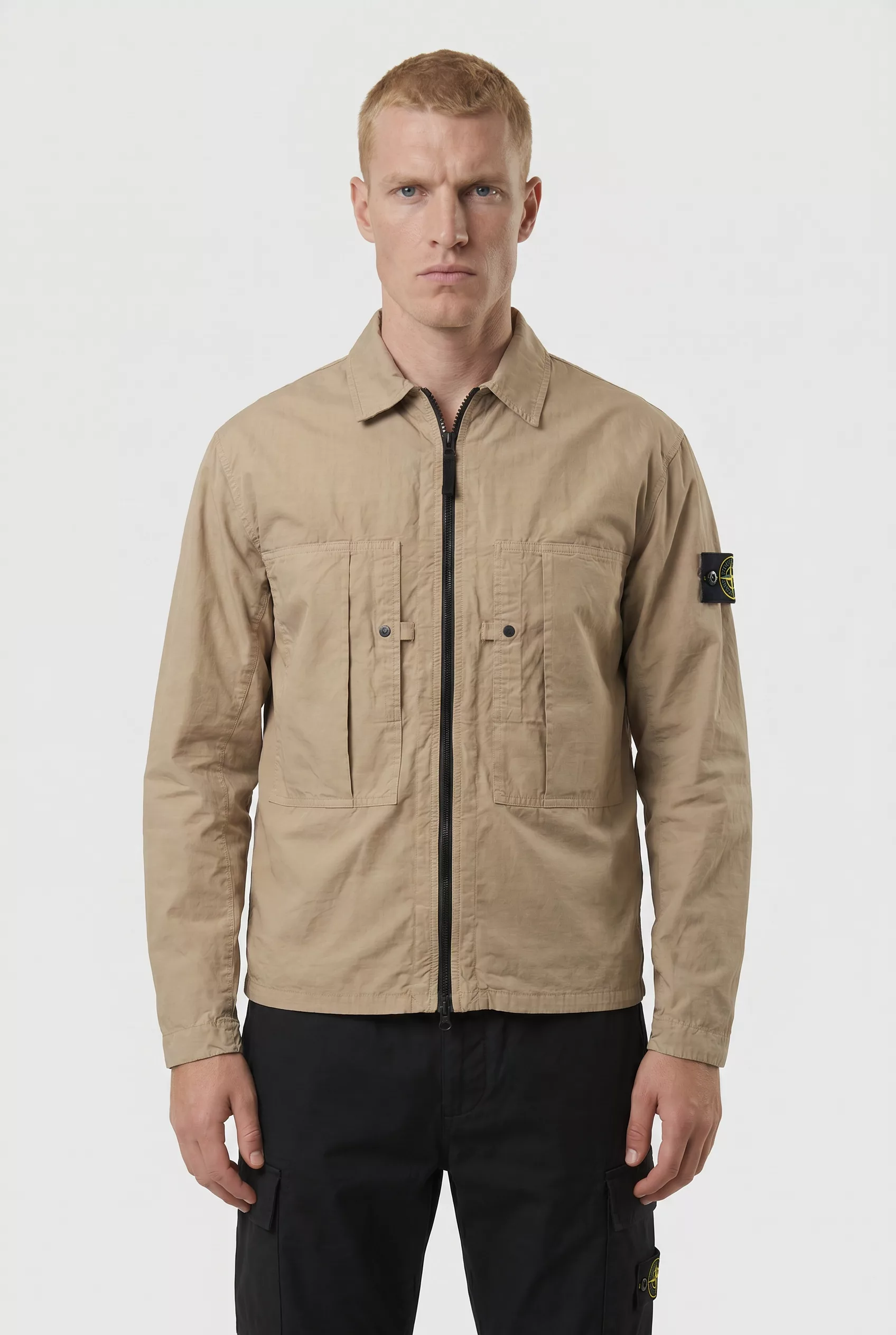 VESTE STONE ISLAND BEIGE 12000005-V009A