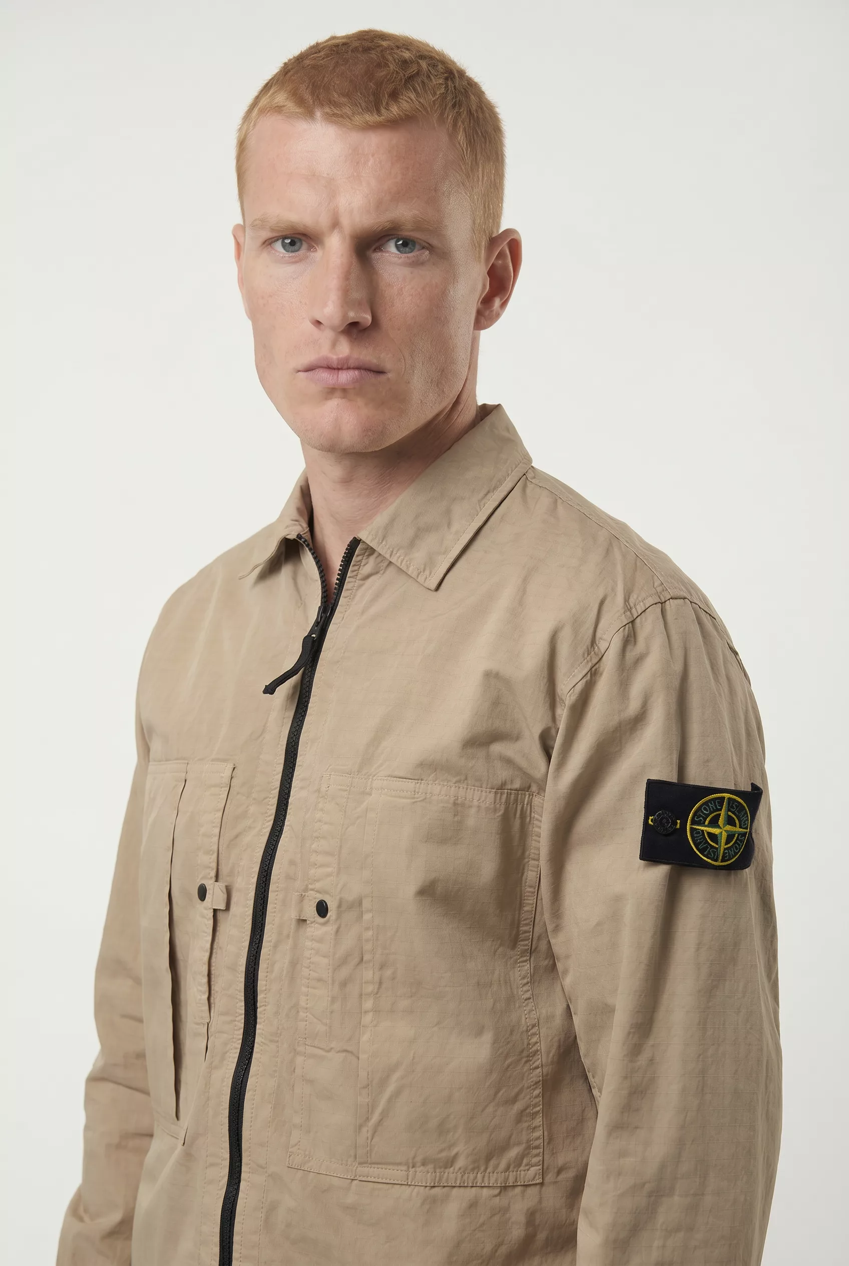 VESTE STONE ISLAND BEIGE 12000005-V009A