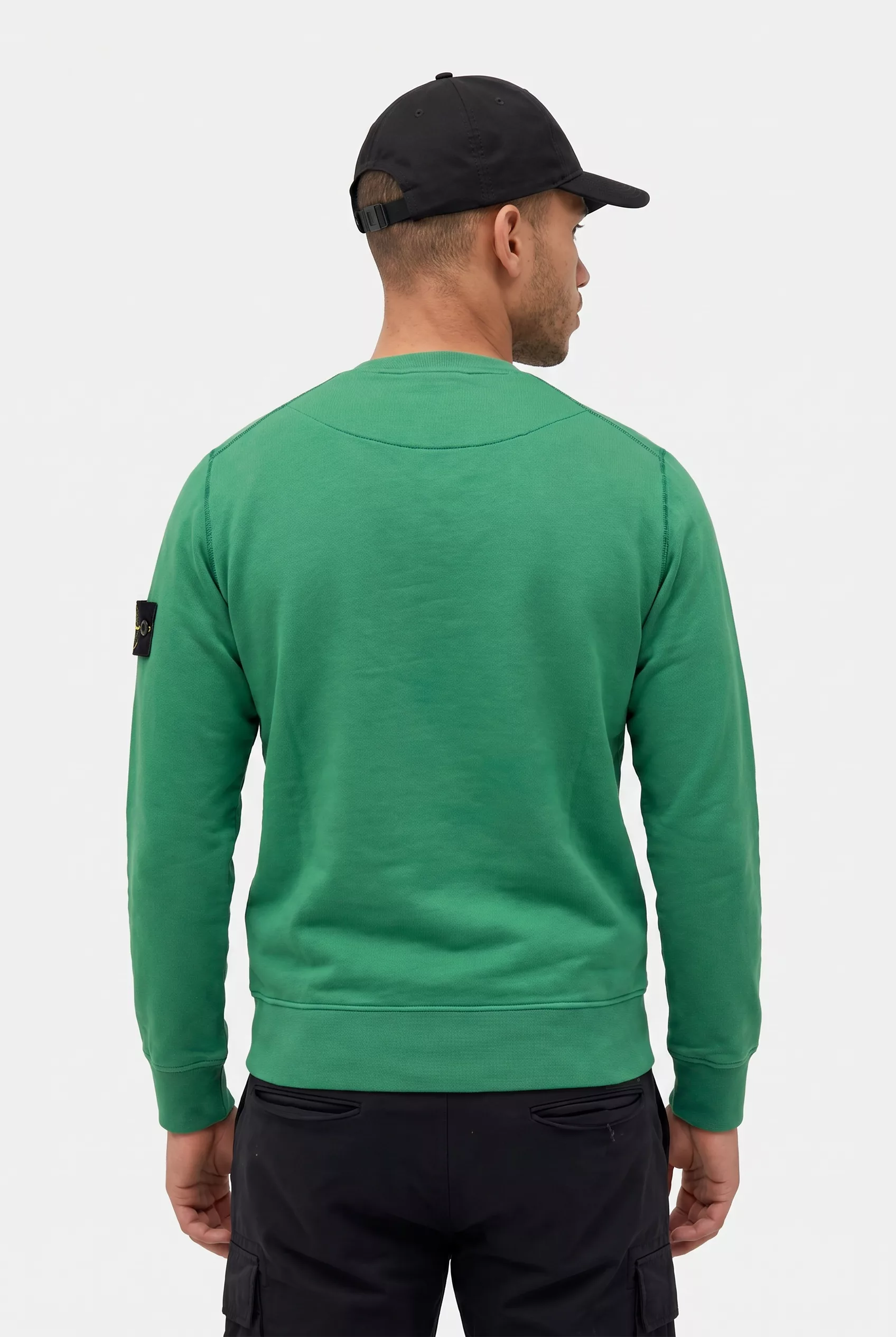 SWEAT STONE ISLAND KAKI 6100060-V005H