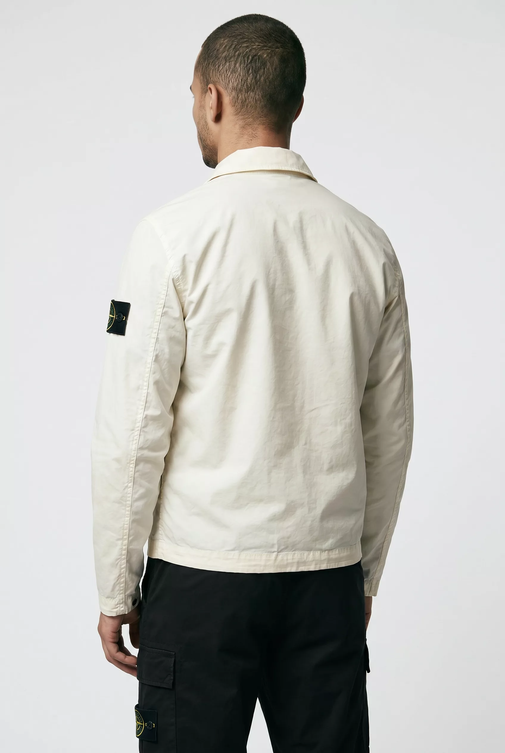 SURCHEMISE STONE ISLAND ECRUE 1200013-V0093