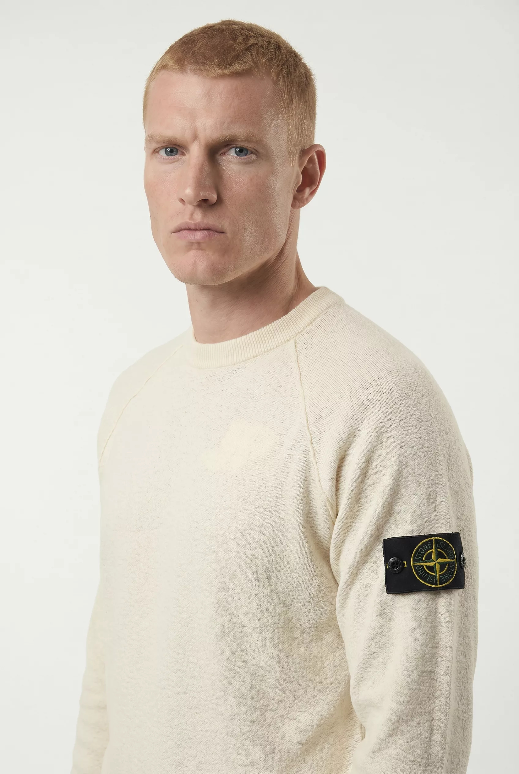 PULL STONE ISLAND ECRU 5100020-V0093