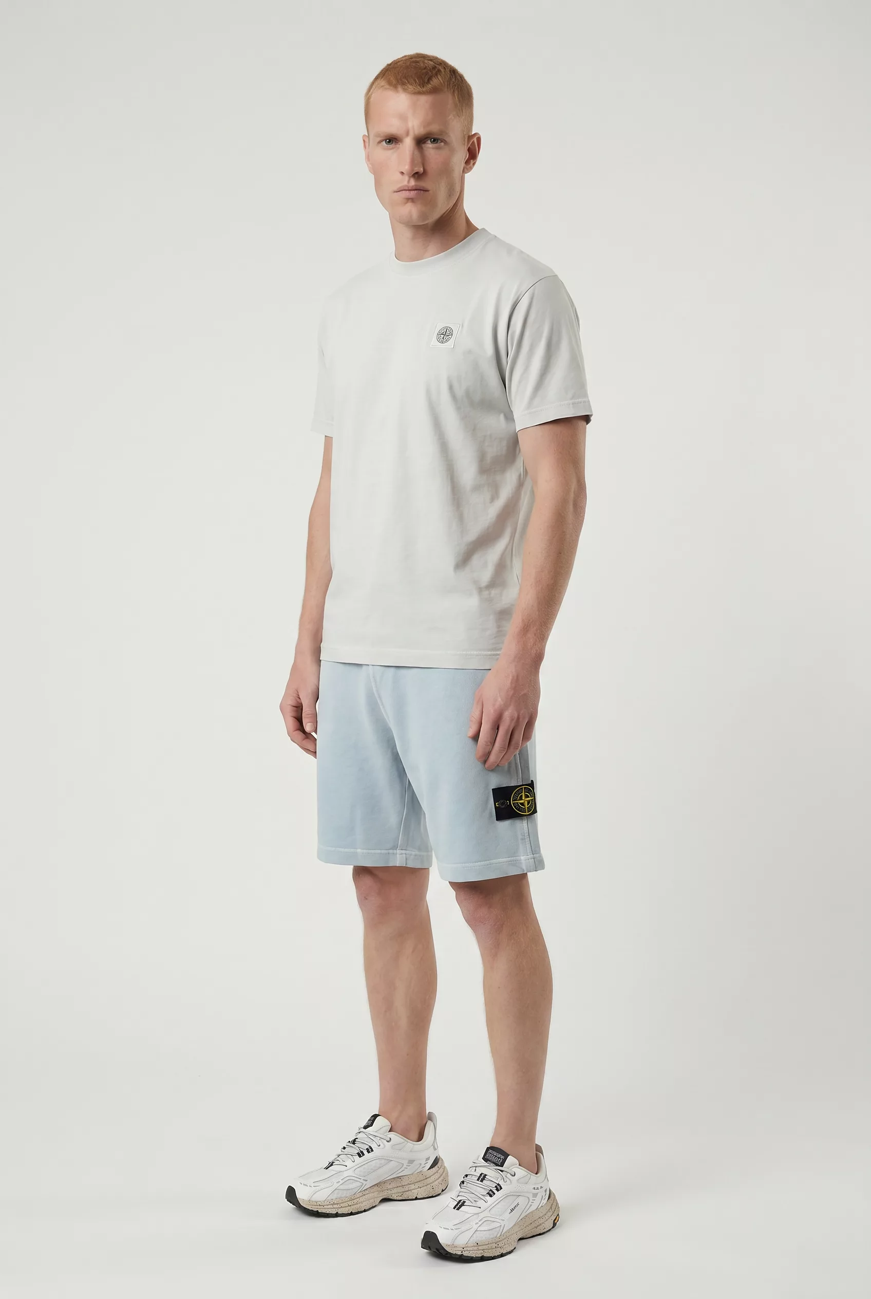 SHORT STONE ISLAND BLEU CIEL 6200014-V0141