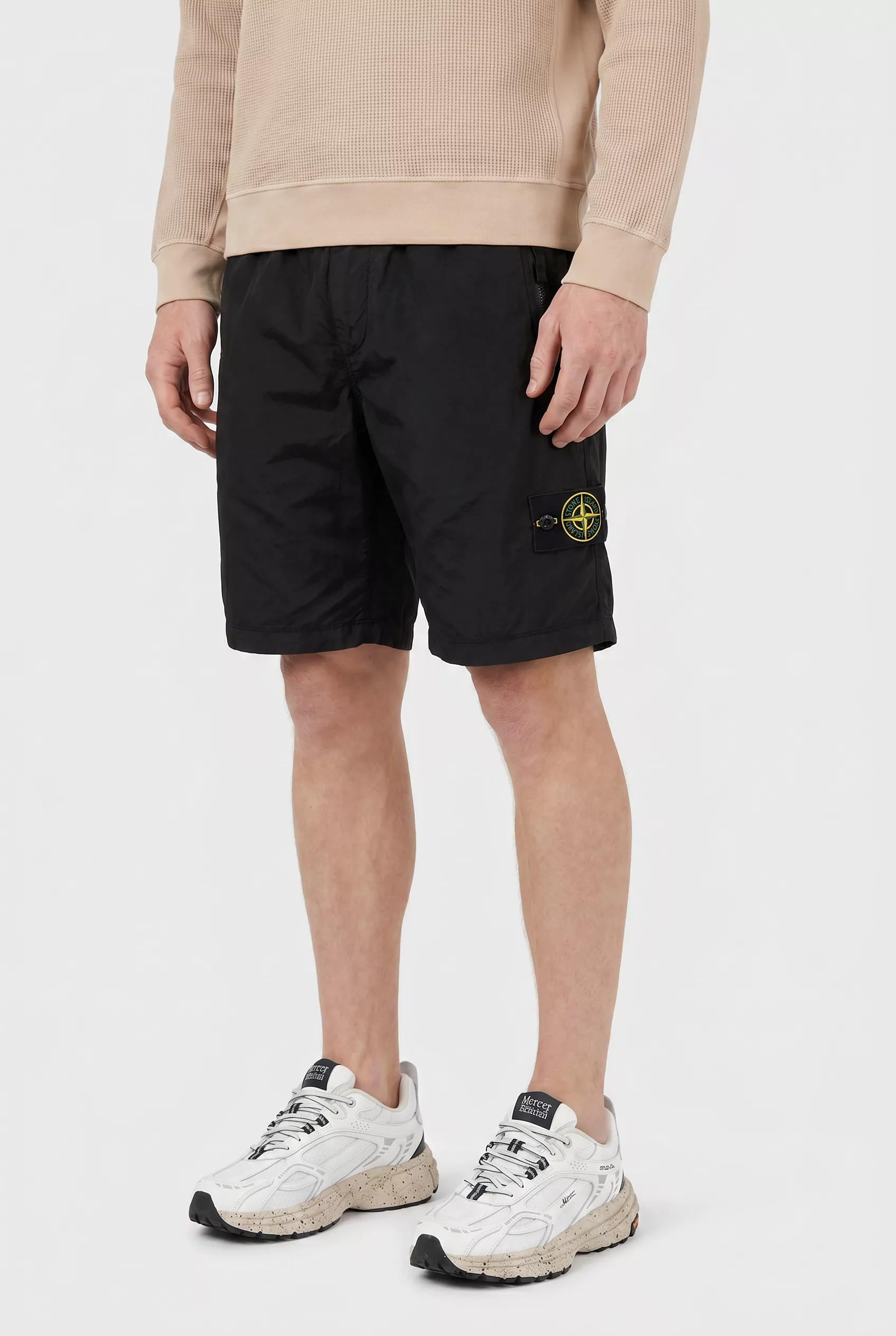 SHORT STONE ISLAND NOIR L1S15L100017-S0003-V0029
