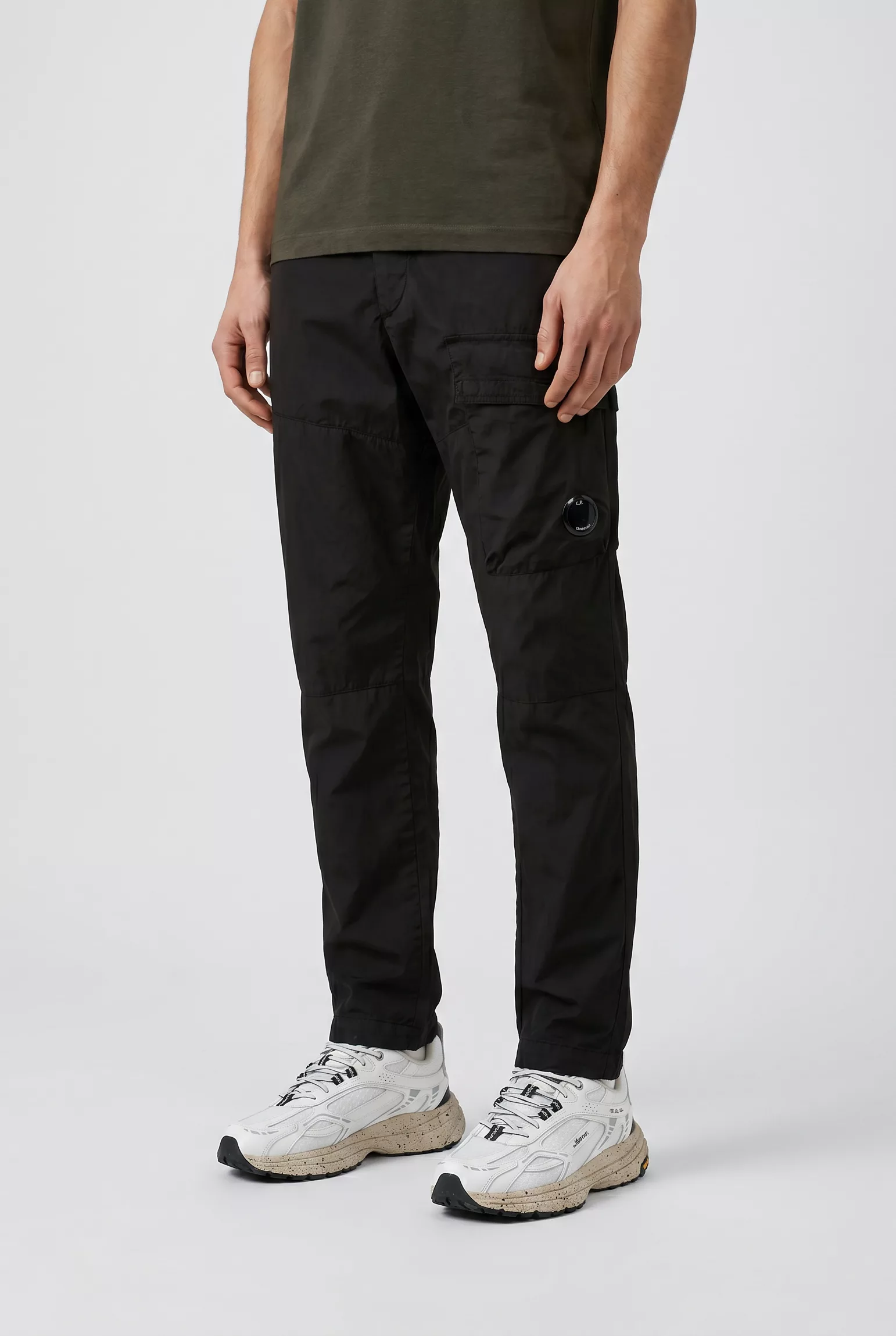 PANTALON CARGO NOIR C.P COMPANY A257A-999