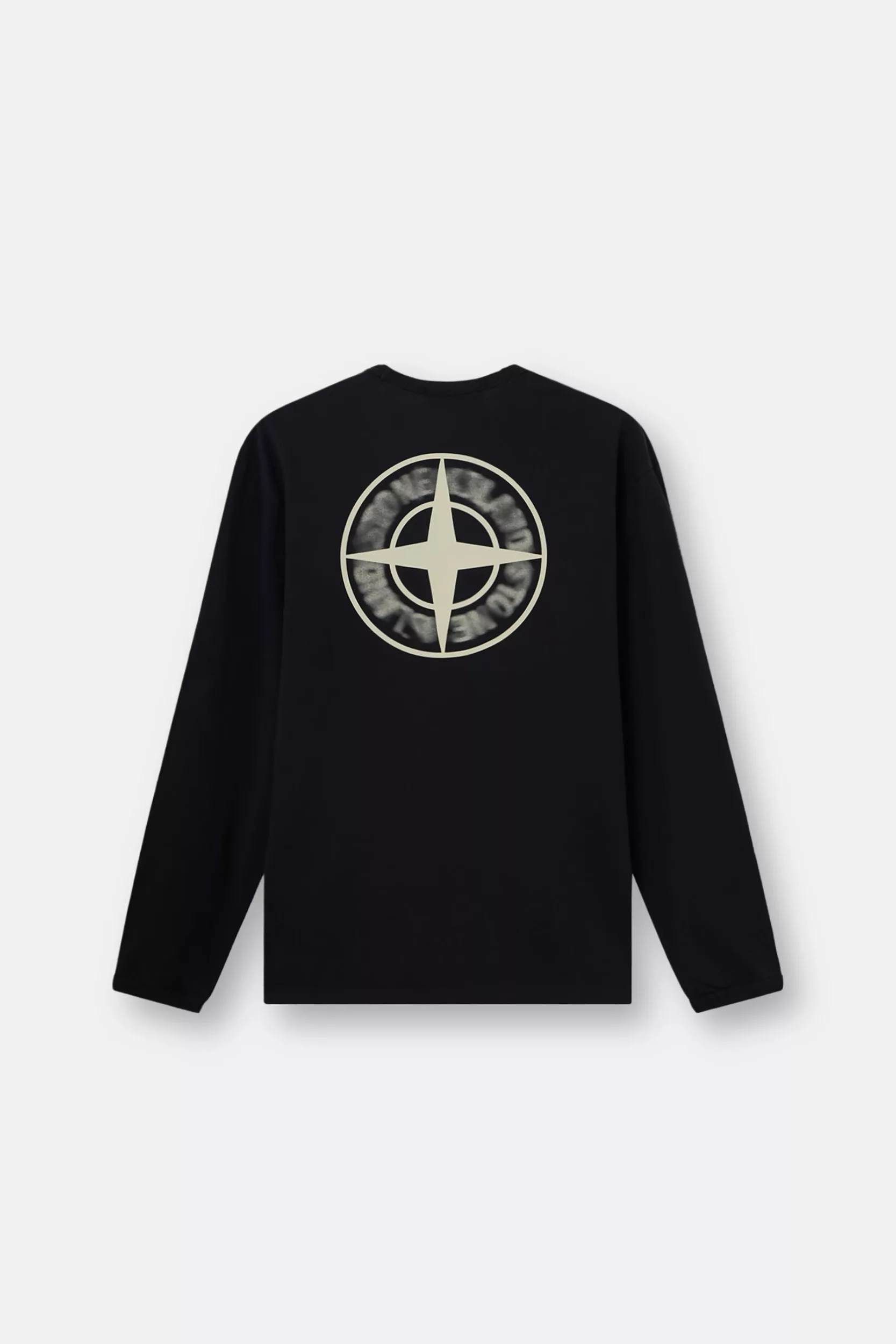 STONE ISLAND T-Shirt Noir Organic Cotton Jersey