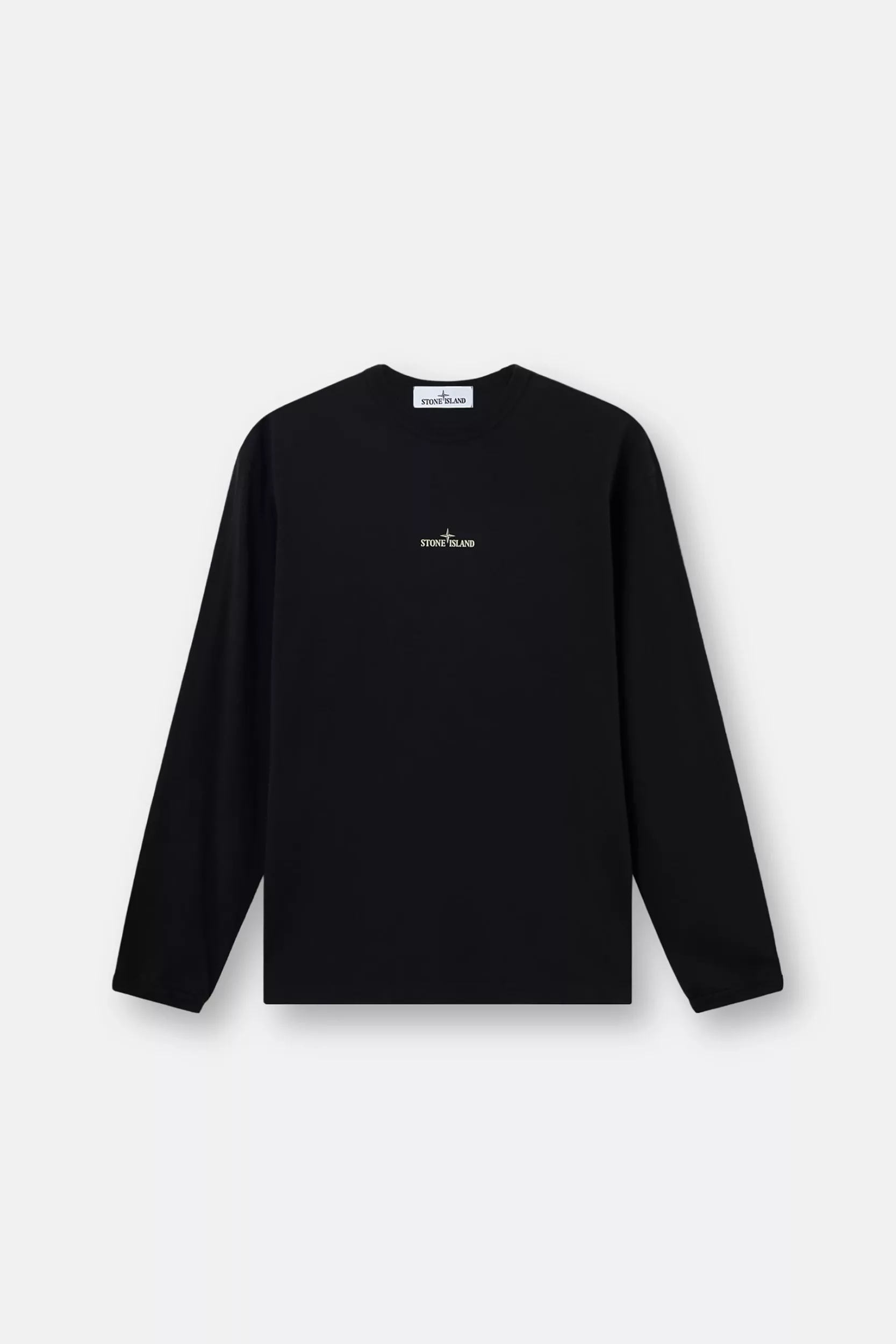 STONE ISLAND T-Shirt Noir Organic Cotton Jersey