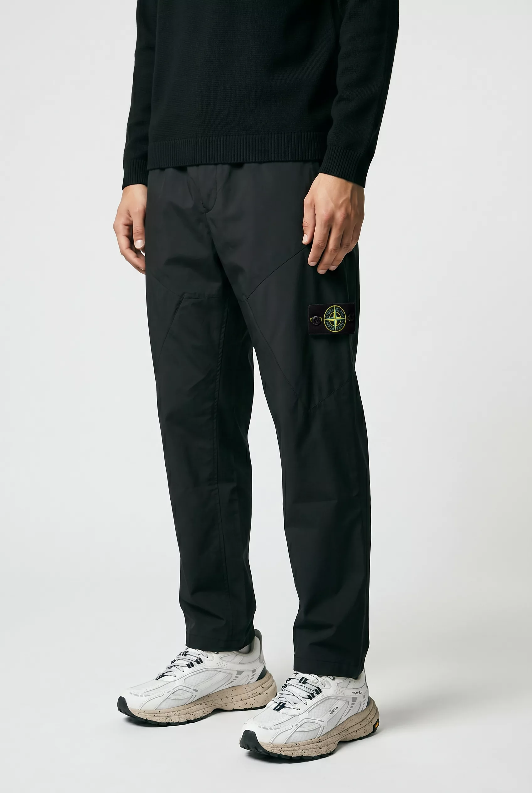 STONE ISLAND Pantalon Noir