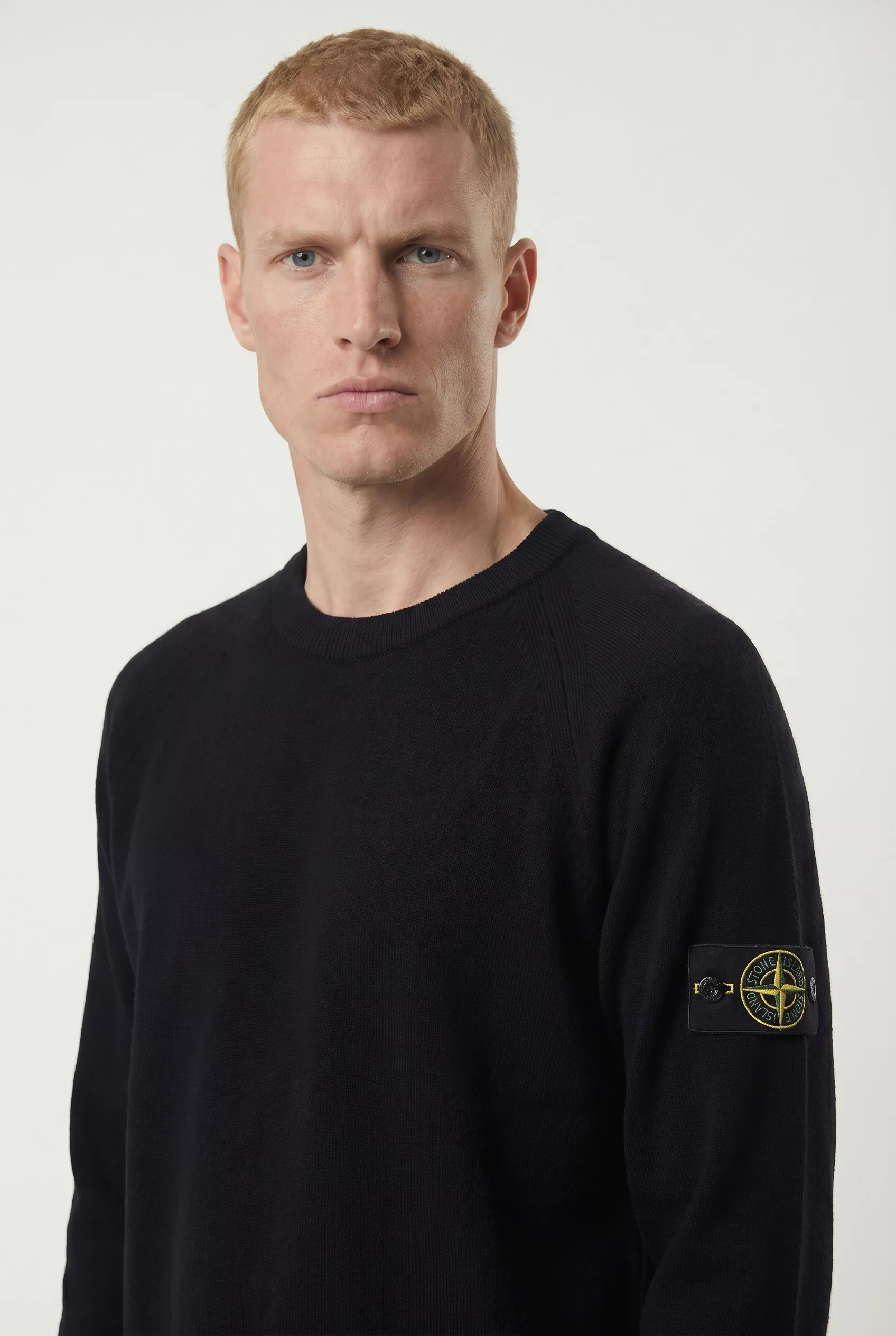 STONE ISLAND Pull Noir
