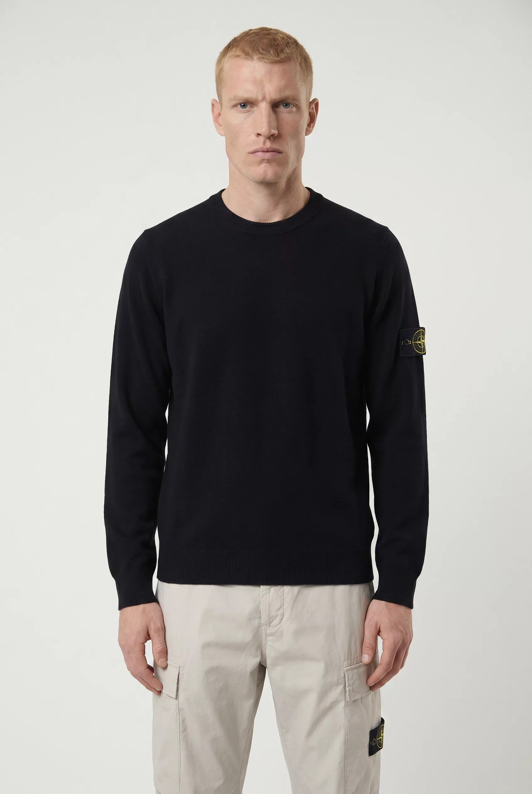 STONE ISLAND Pull Noir
